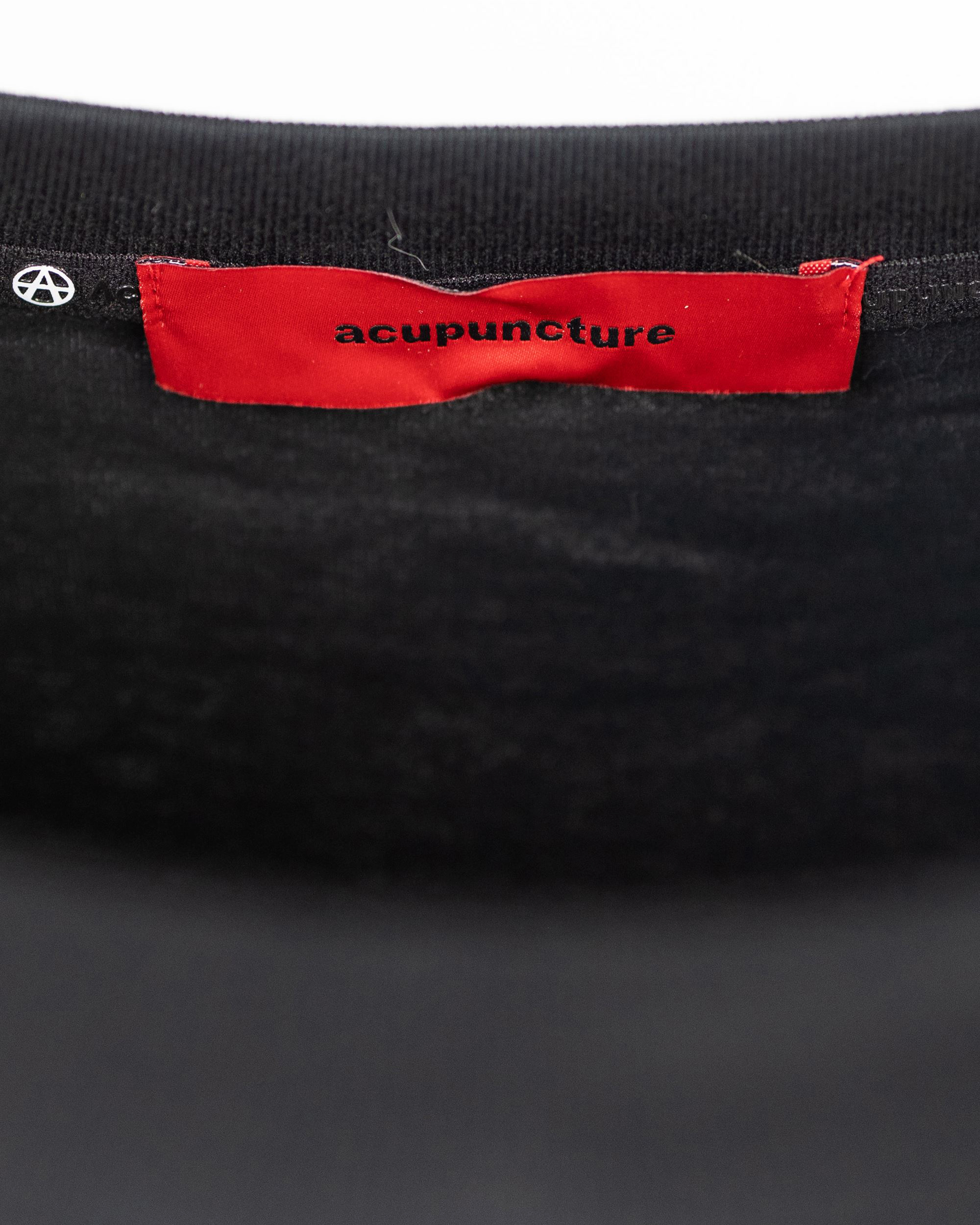 Shop Acupuncture T-shirt Medal Nera In Black