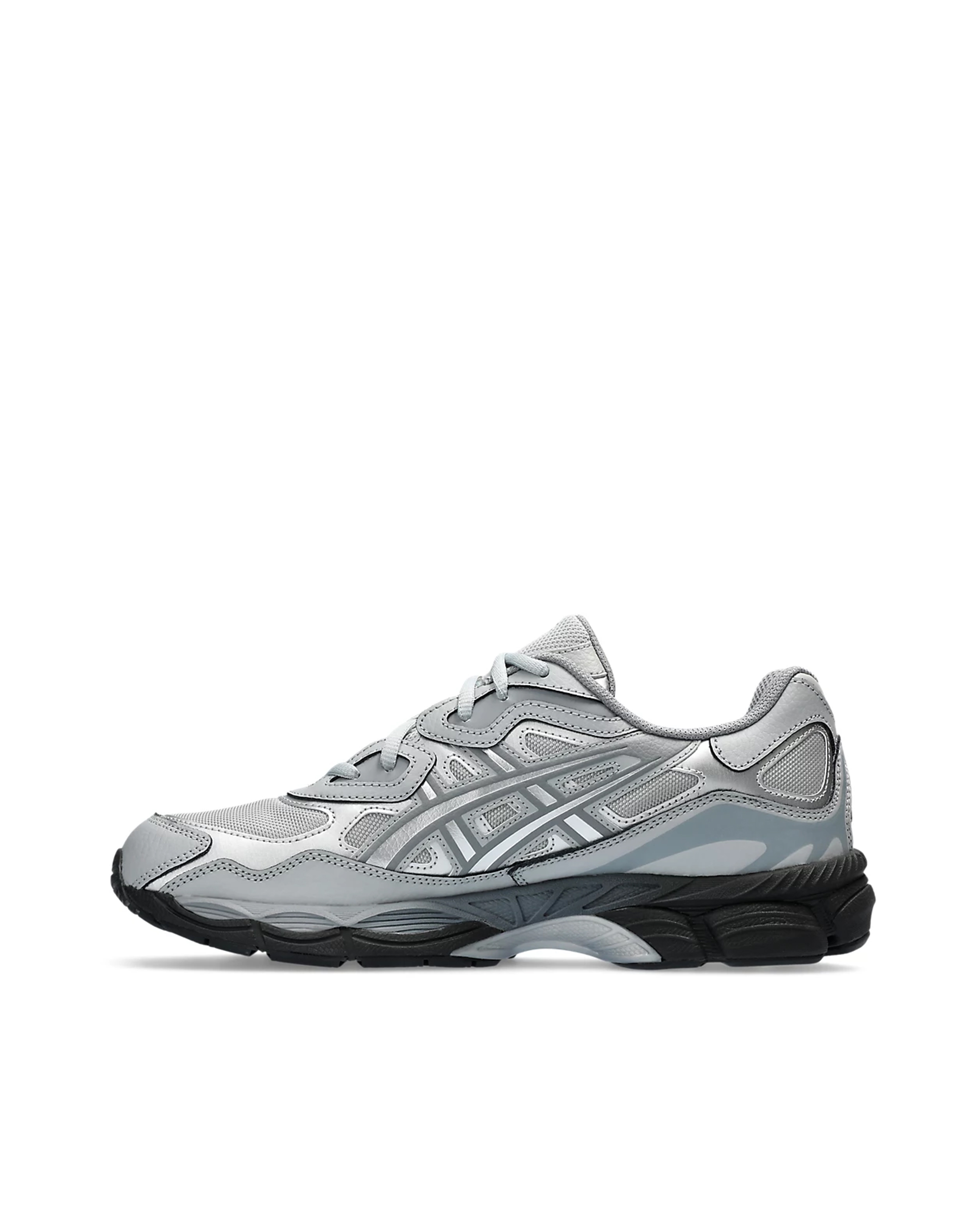 Shop Asics Sneaker Gel-nyc Mid Grey/sheet Rock In 020