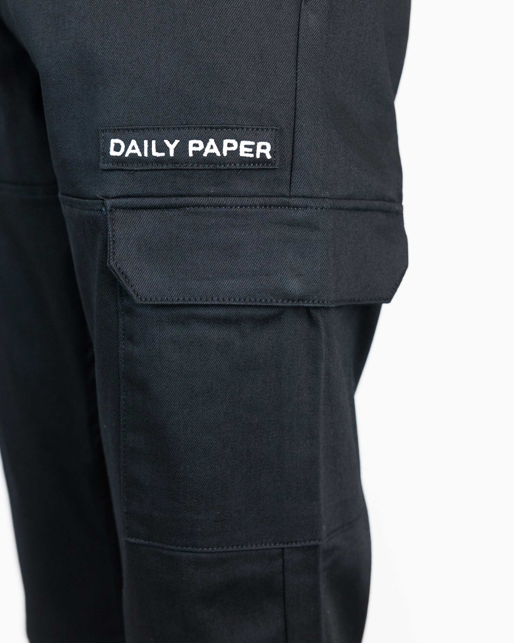 Shop Daily Paper Ecargo With Embroidered Logo In Black