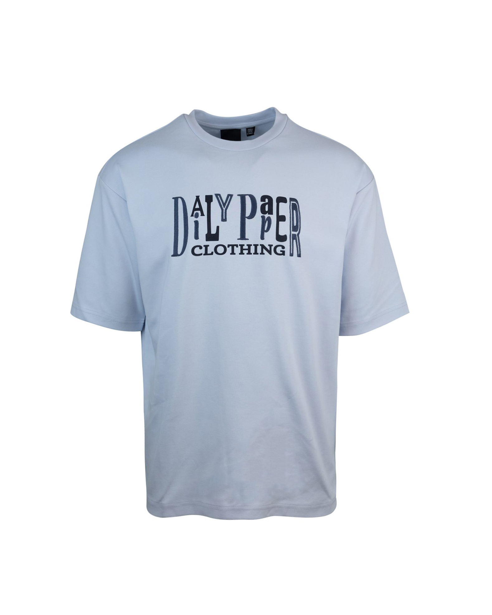 Shop Daily Paper T-shirt Halogen Blue United Type