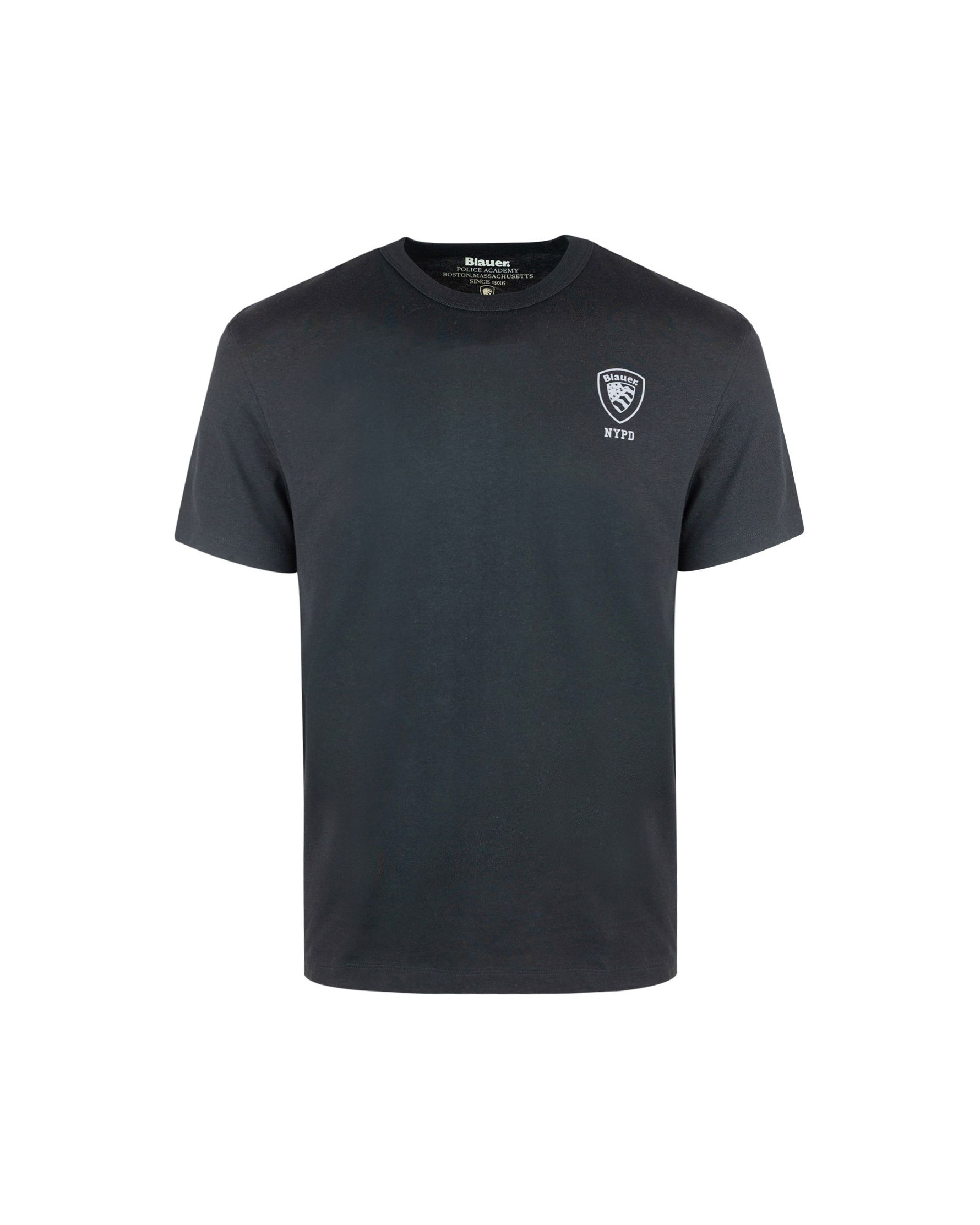 Shop Blauer Black Scudo T-shirt In 999nero