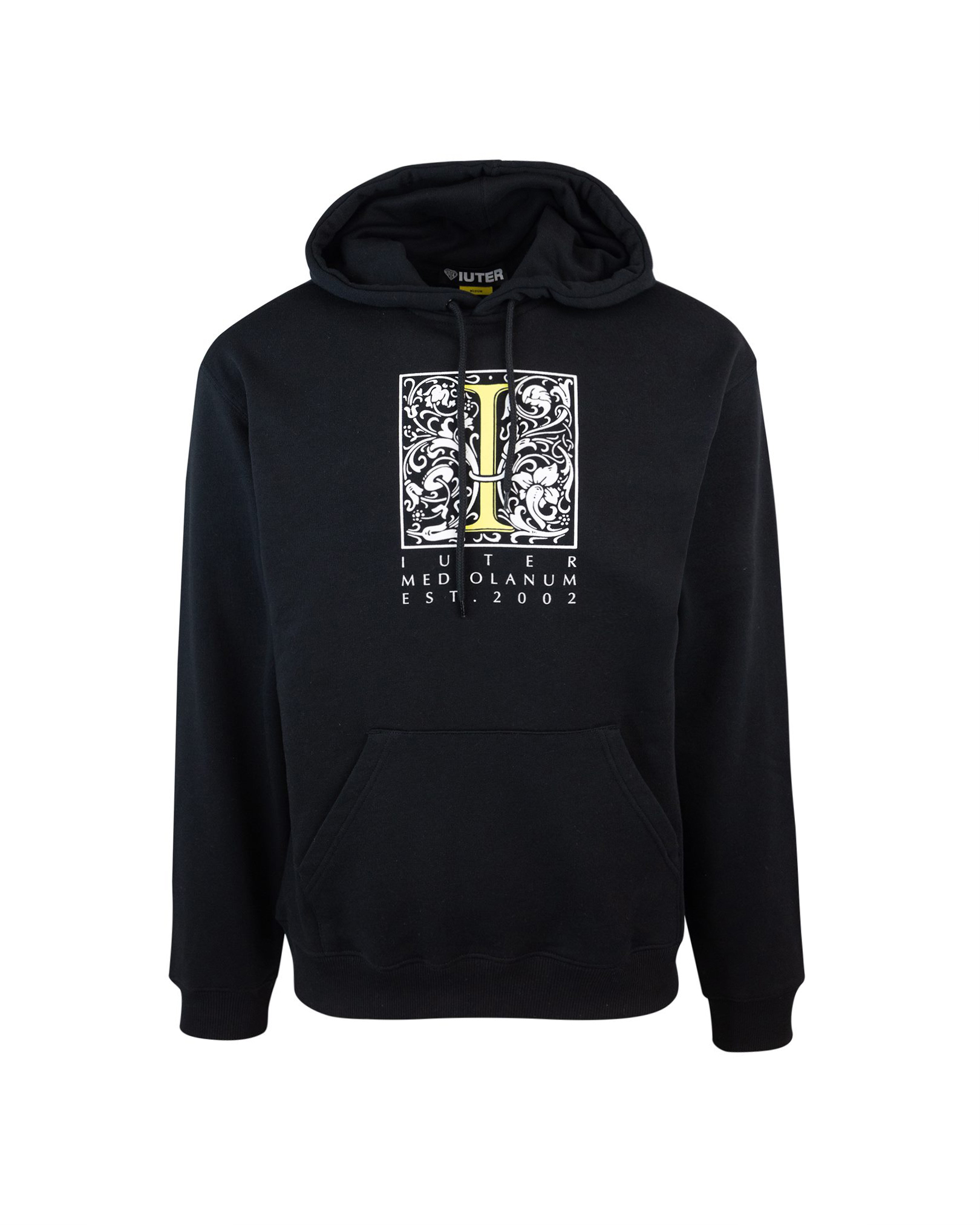 Shop Iuter Mediolanum Sweatshirt With Hood In Black