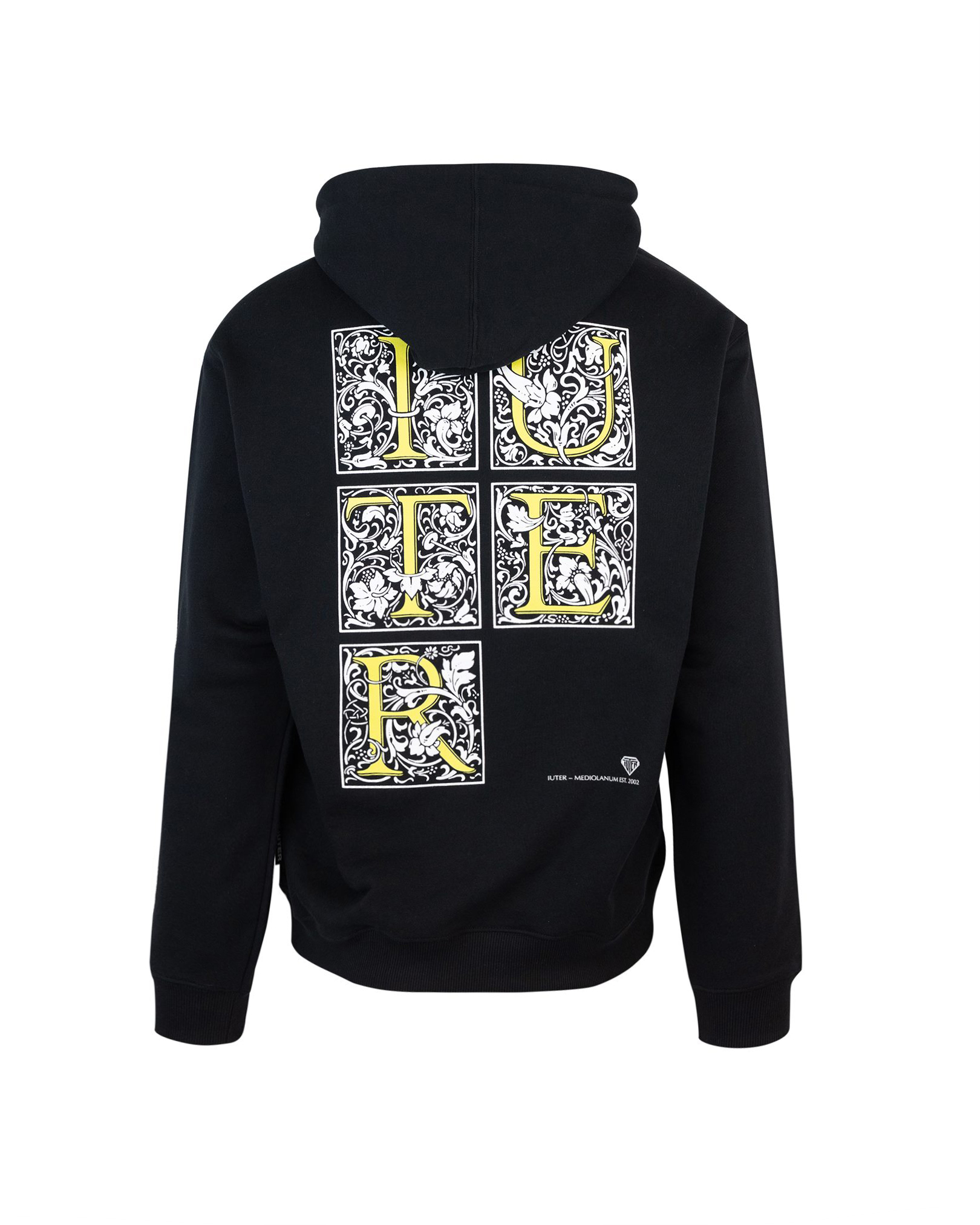 Shop Iuter Mediolanum Sweatshirt With Hood In Black