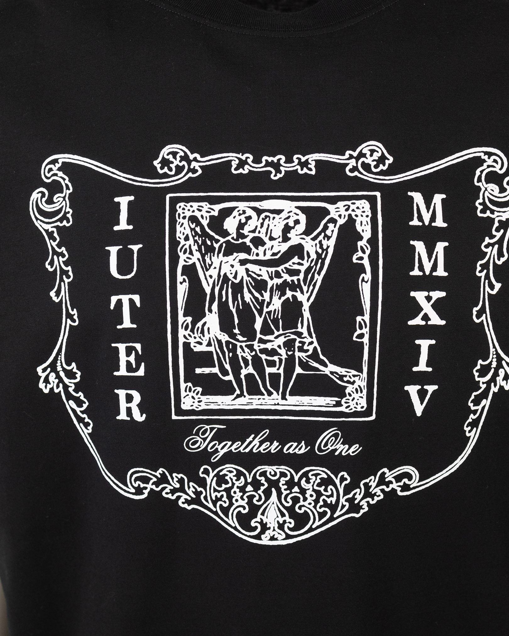 Shop Iuter T-shirt Ancient Nero In Black