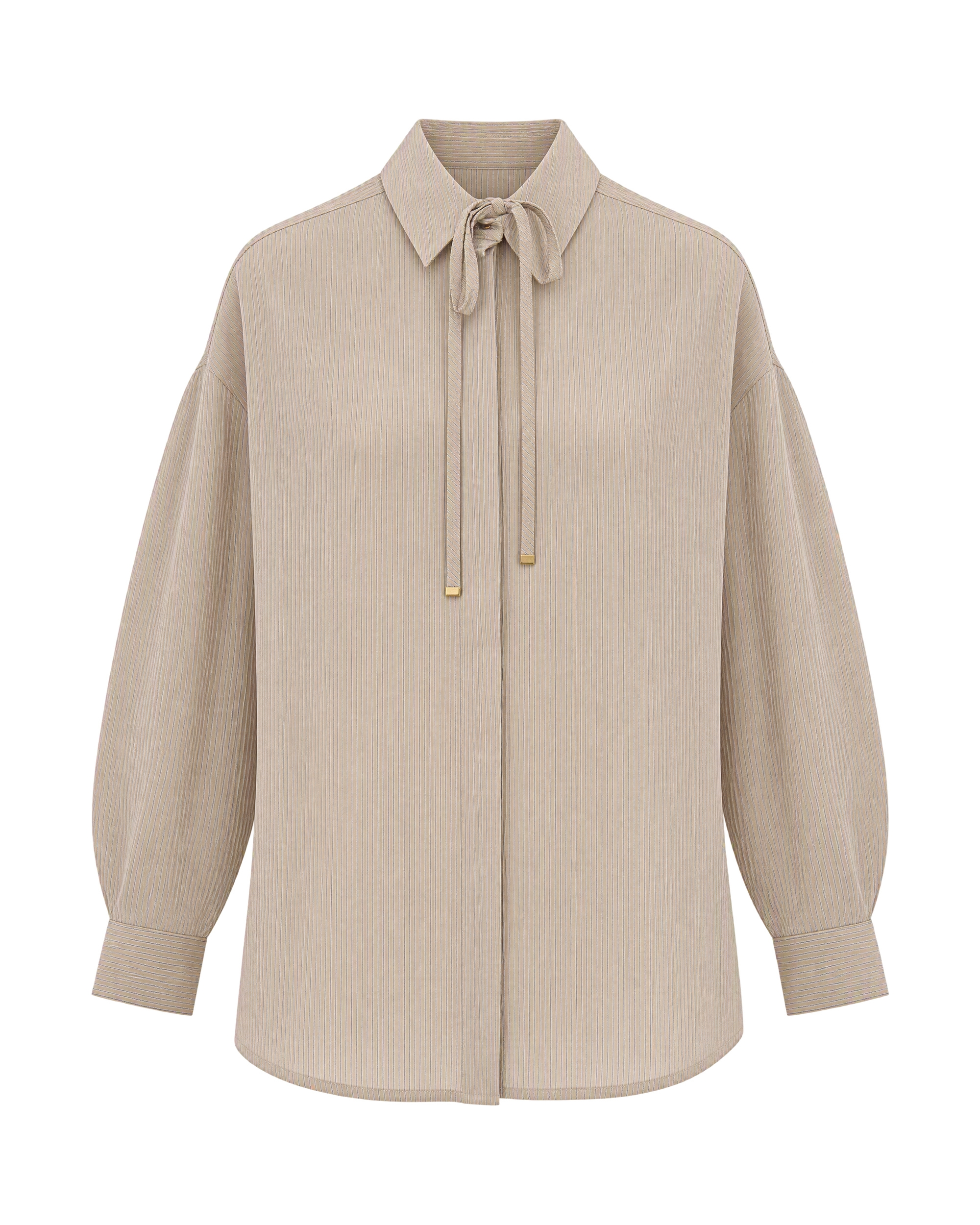 Sessun Camicia Liza Dunegres In Neutral
