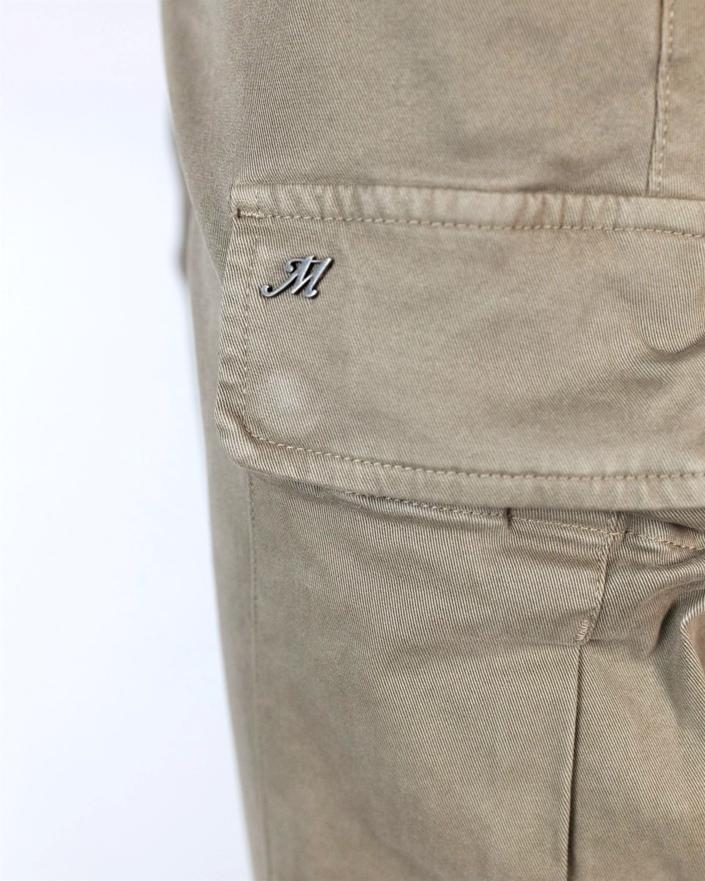 Shop Mason's Camel Chile Cargo Trousers In Mbe130 193cammello