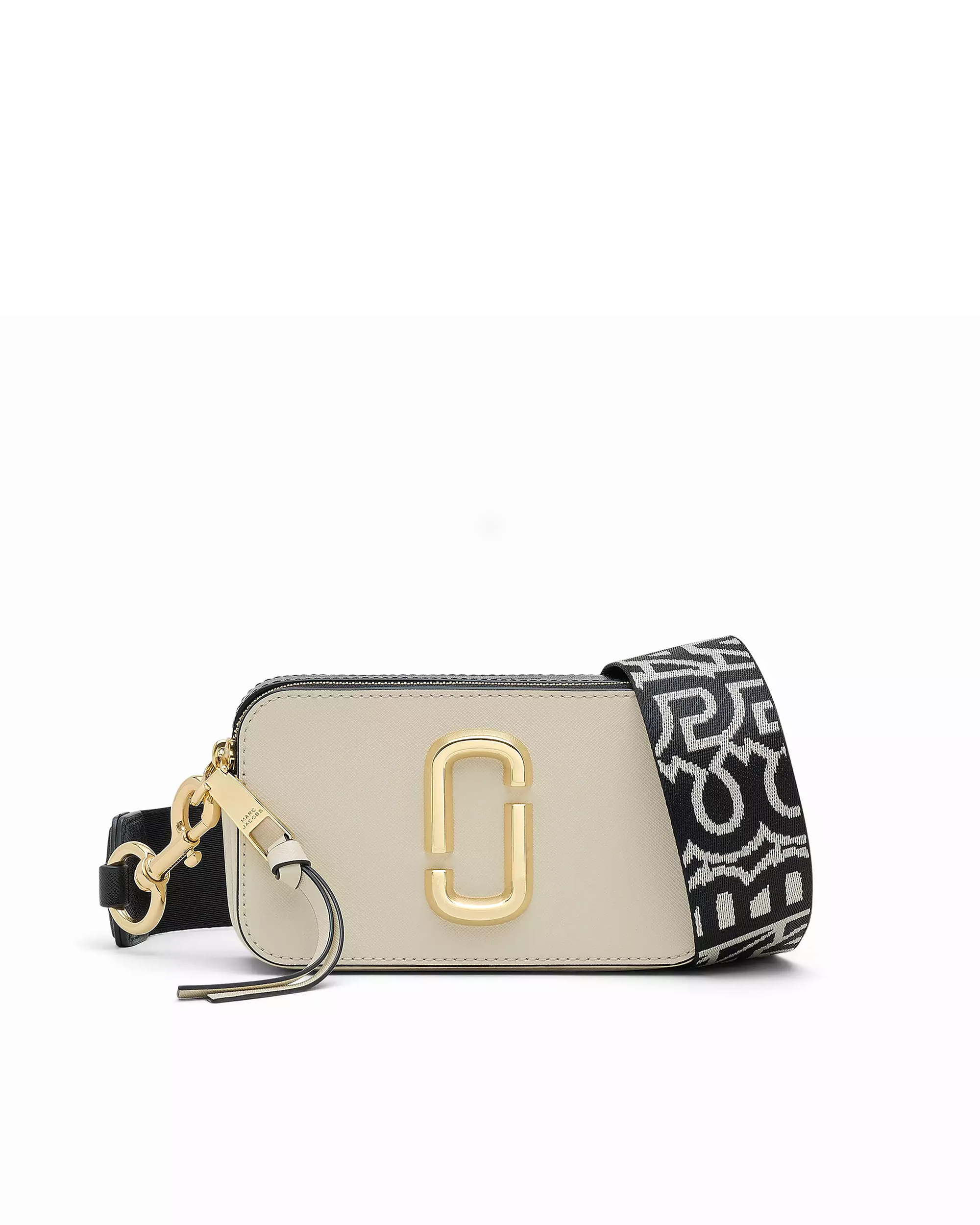 Shop Marc Jacobs Borsa A Tracolla "the Snapshot" Cloud White/multi In 134