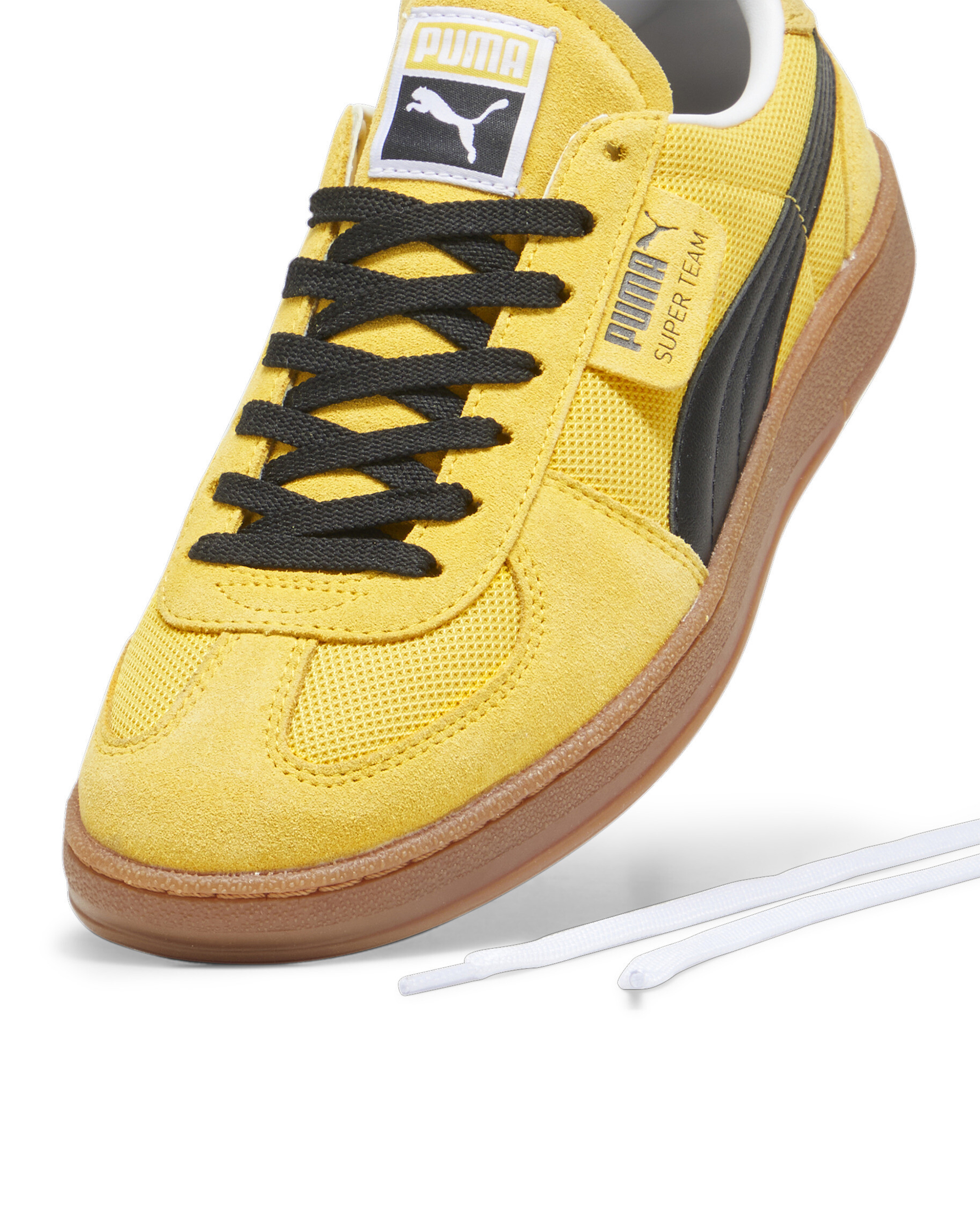 Shop Puma Sneaker Super Team Og Yellow Sizzle / Black In 11yellow Sizzle- Black