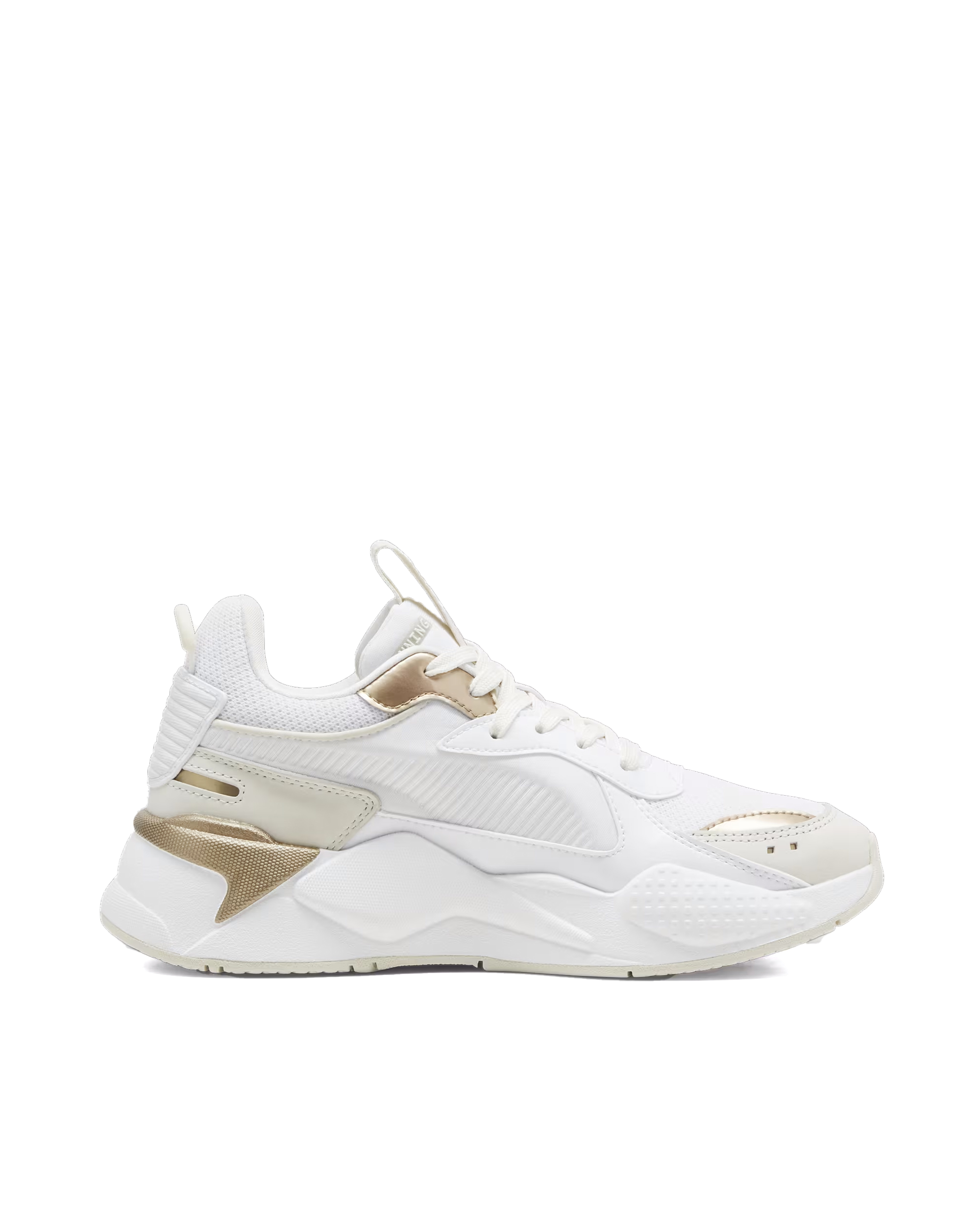 Shop Puma Sneakers Rs-x White Warm White In 01 White-warm White