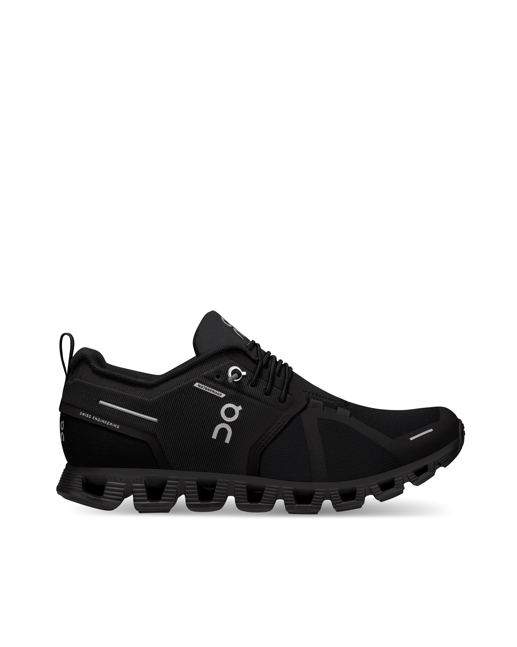 On Running Sneaker Cloud 5 Waterproof All Black In 0.98838all Black