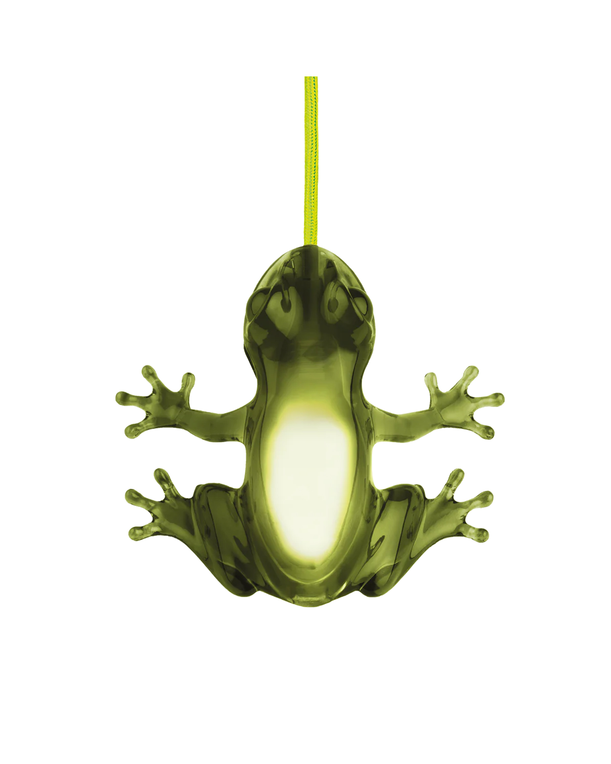 Shop Qeeboo Lampada "hungry Frog" Emerald
