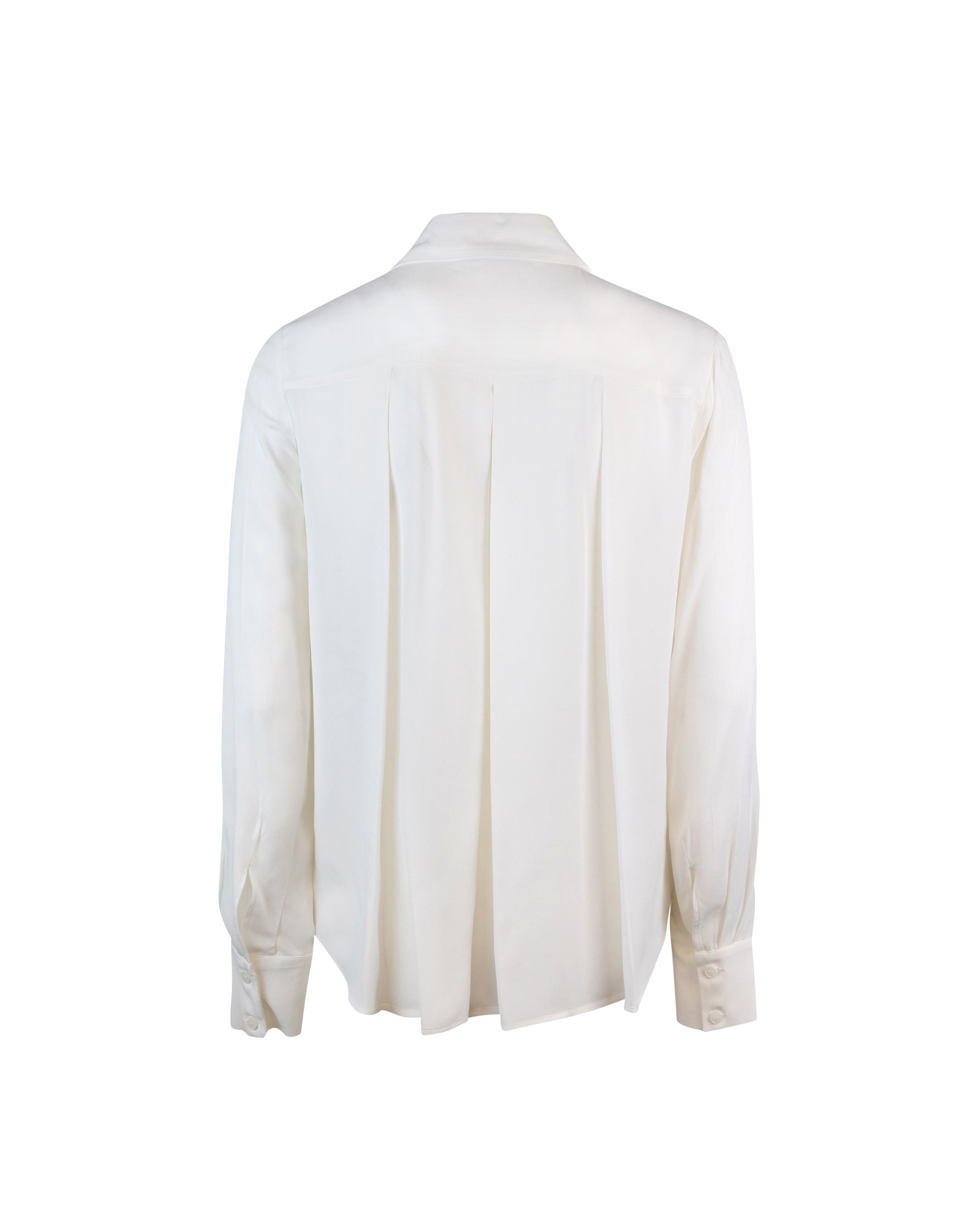 Shop Patrizia Pepe White Viscose Shirt In W146bianco