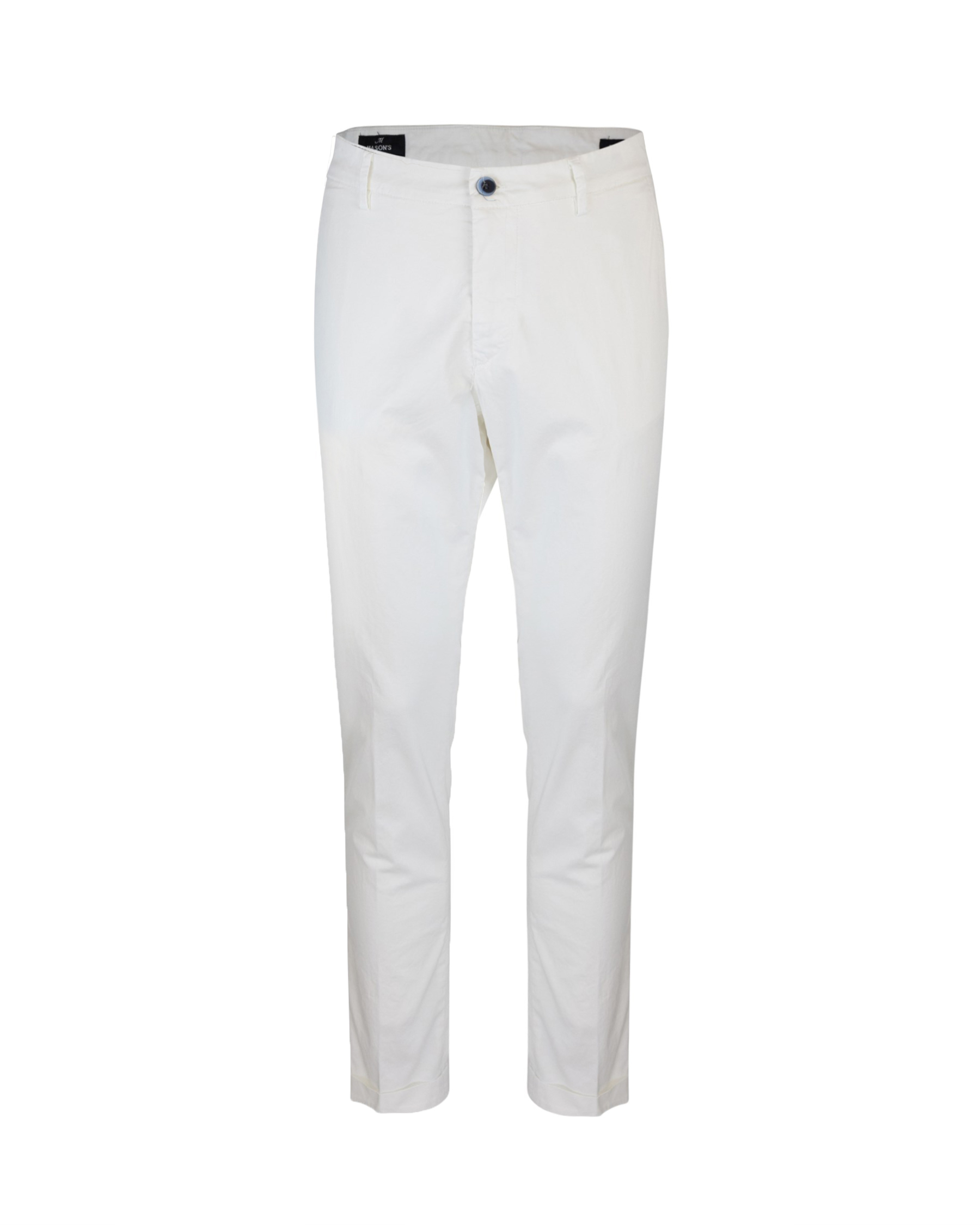 Shop Mason's Chinos In White Stretch Cotton In 001