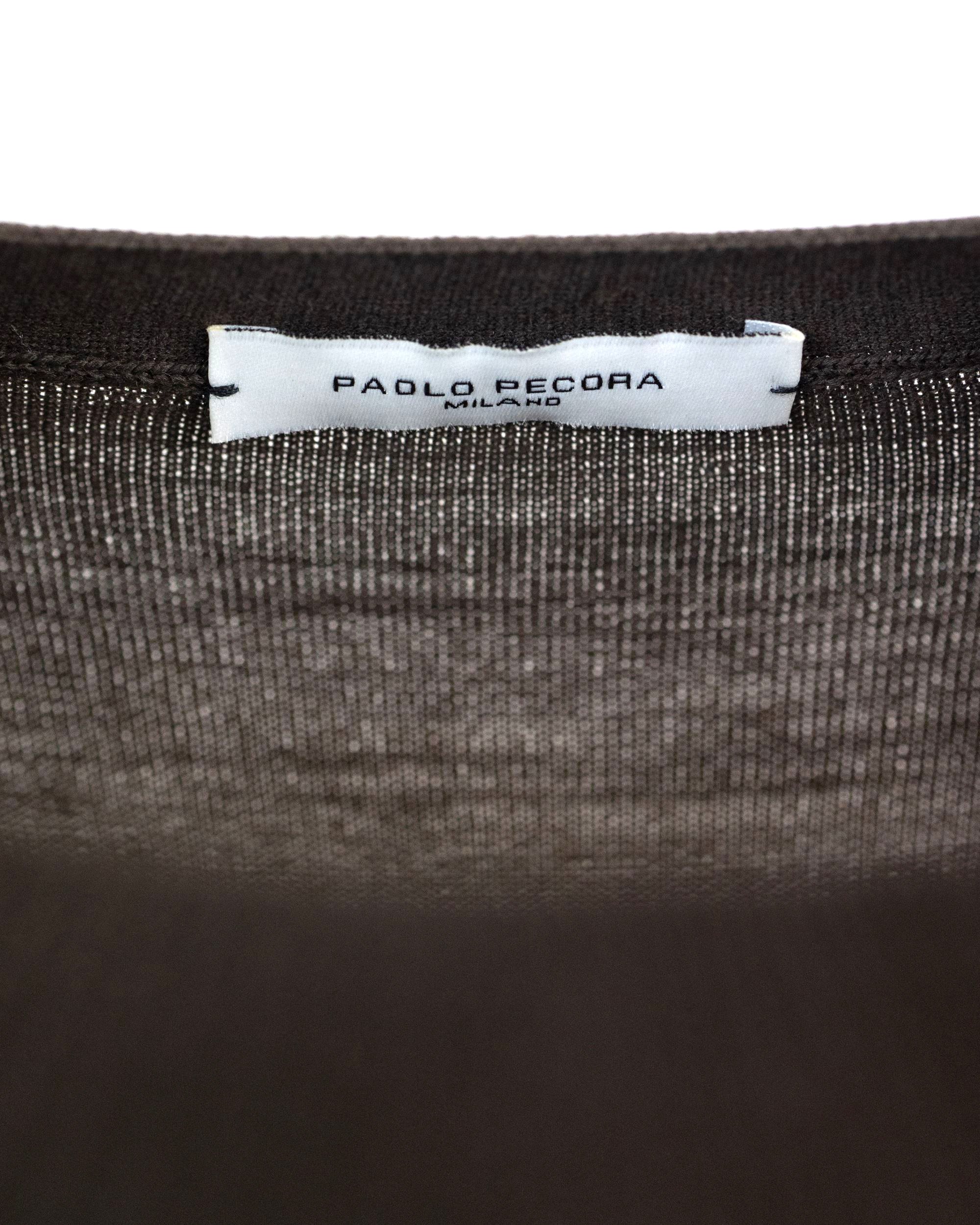 Shop Paolo Pecora Regular Crew Neck Sweater In 2358