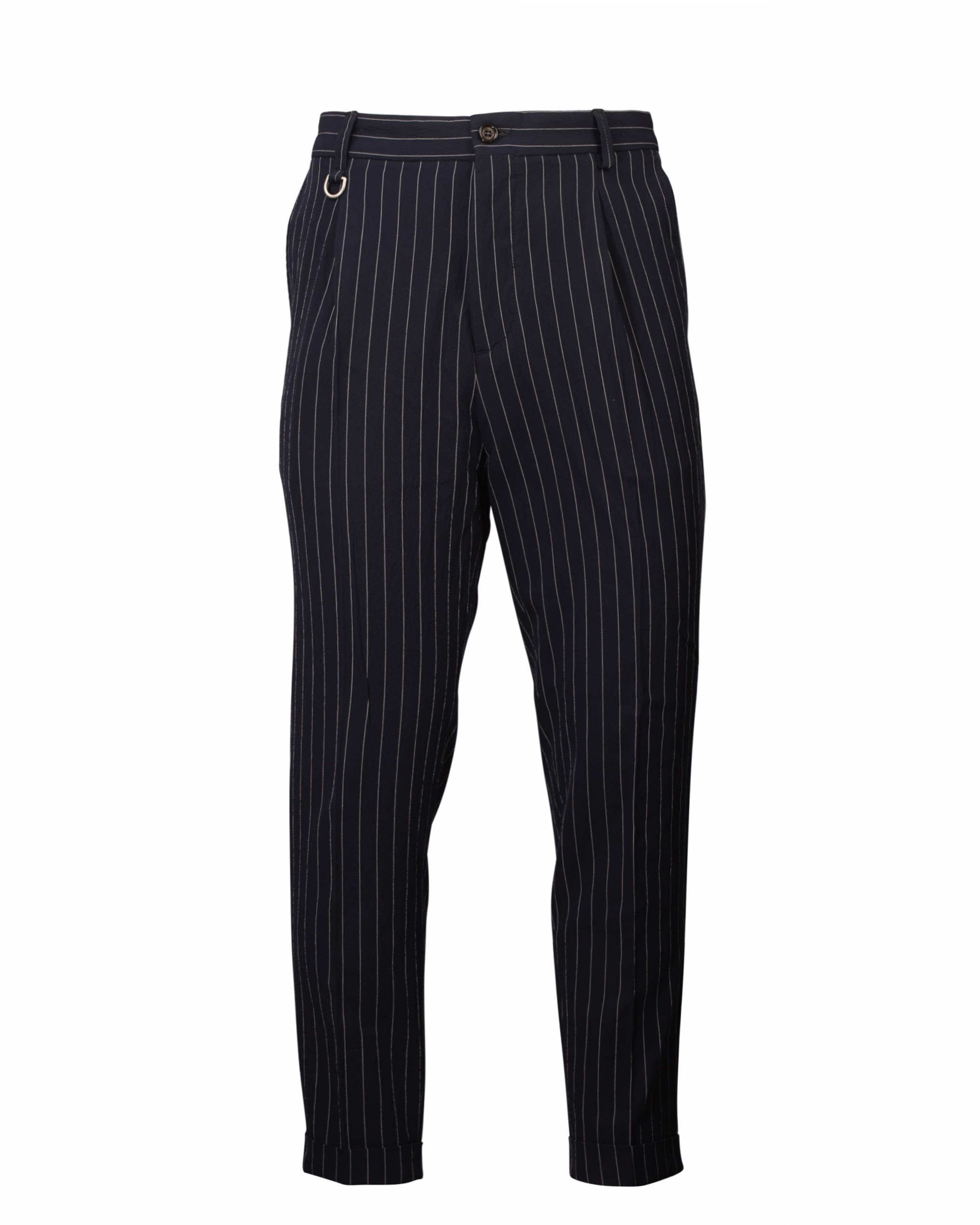 Shop Paolo Pecora Paolo Sheep Trousers In Blue