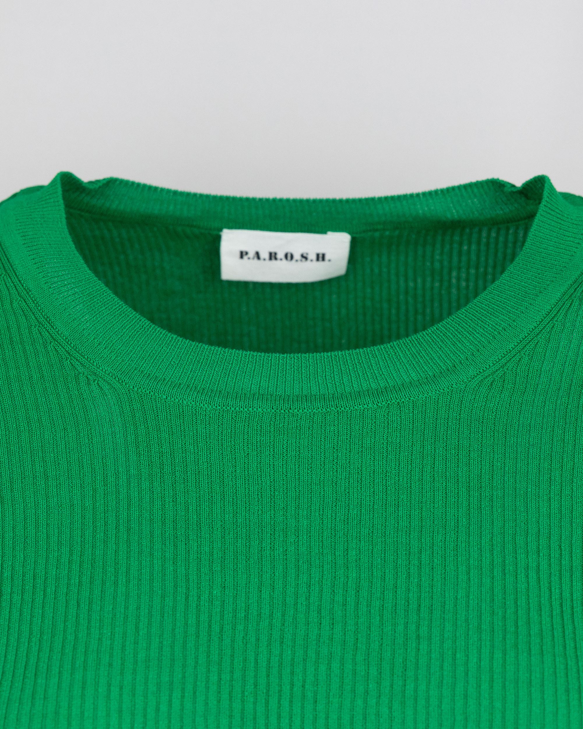 Shop P.a.r.o.s.h Knitted Crewneck In 5