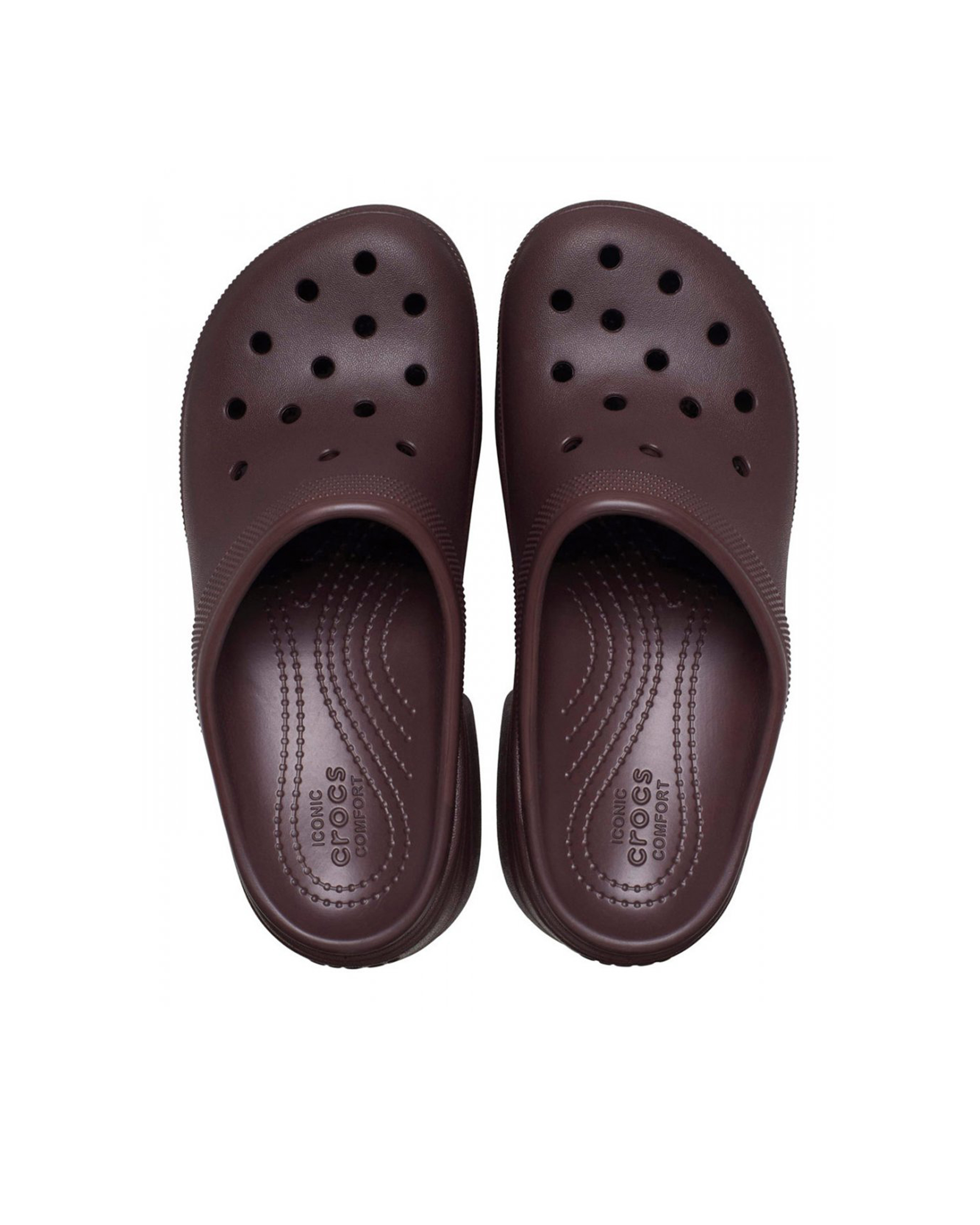 Shop Crocs Sandalo Siren Clog In Mocha