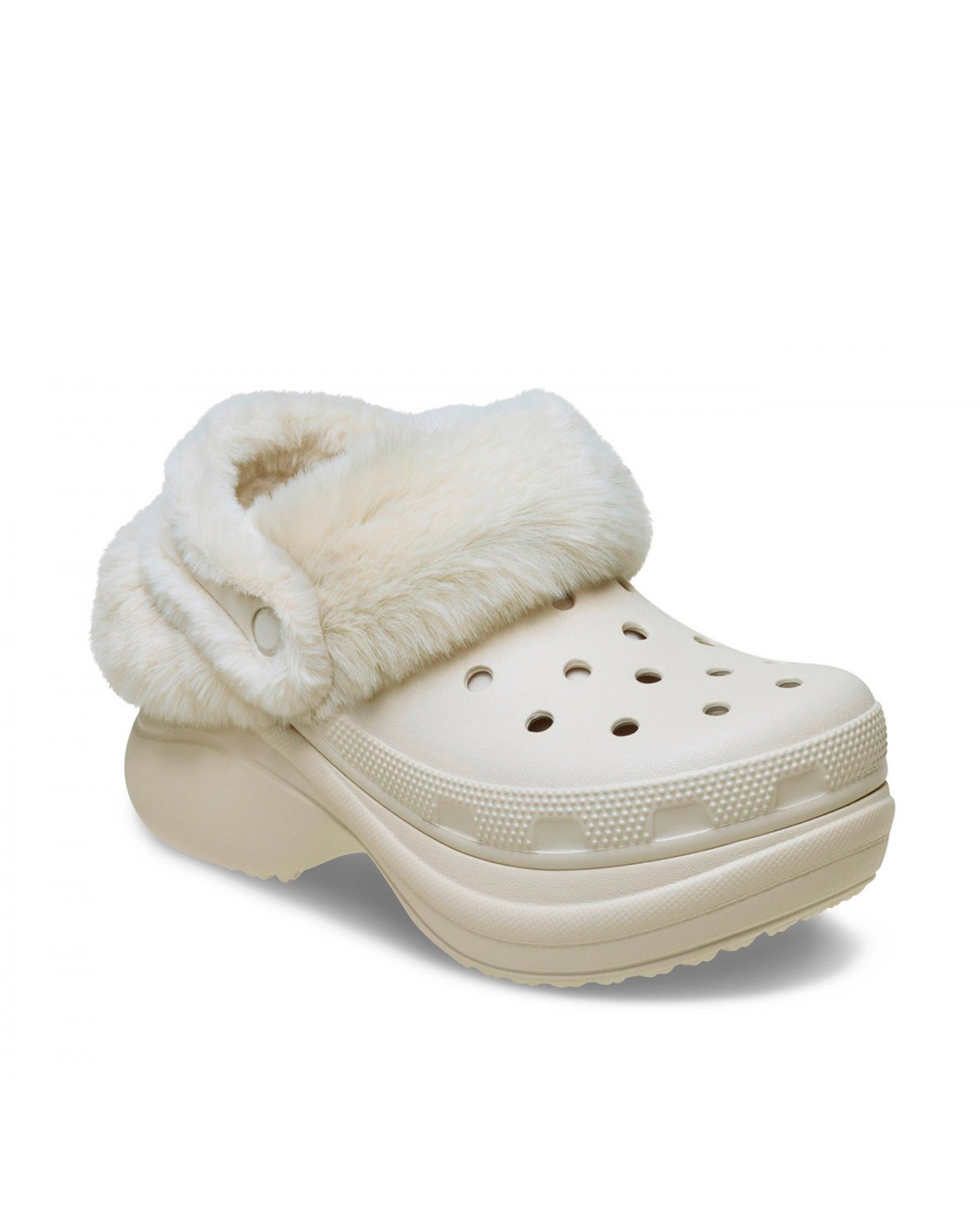 Crocs Sabot Bae Lined Clog W Stucco In Neutral | ModeSens