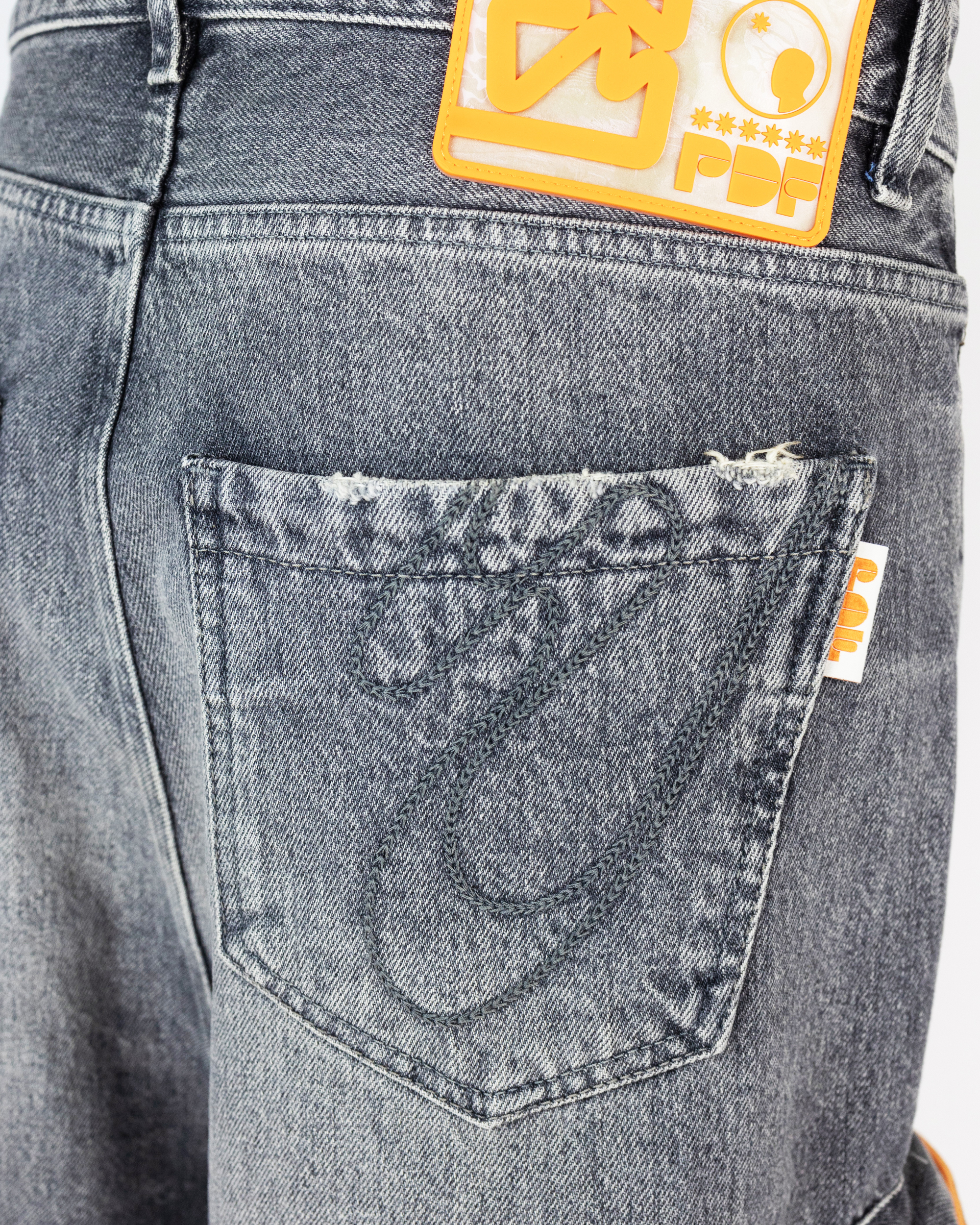 Shop Pdf Channel Jeans Cargo Guerilla In Denim Black