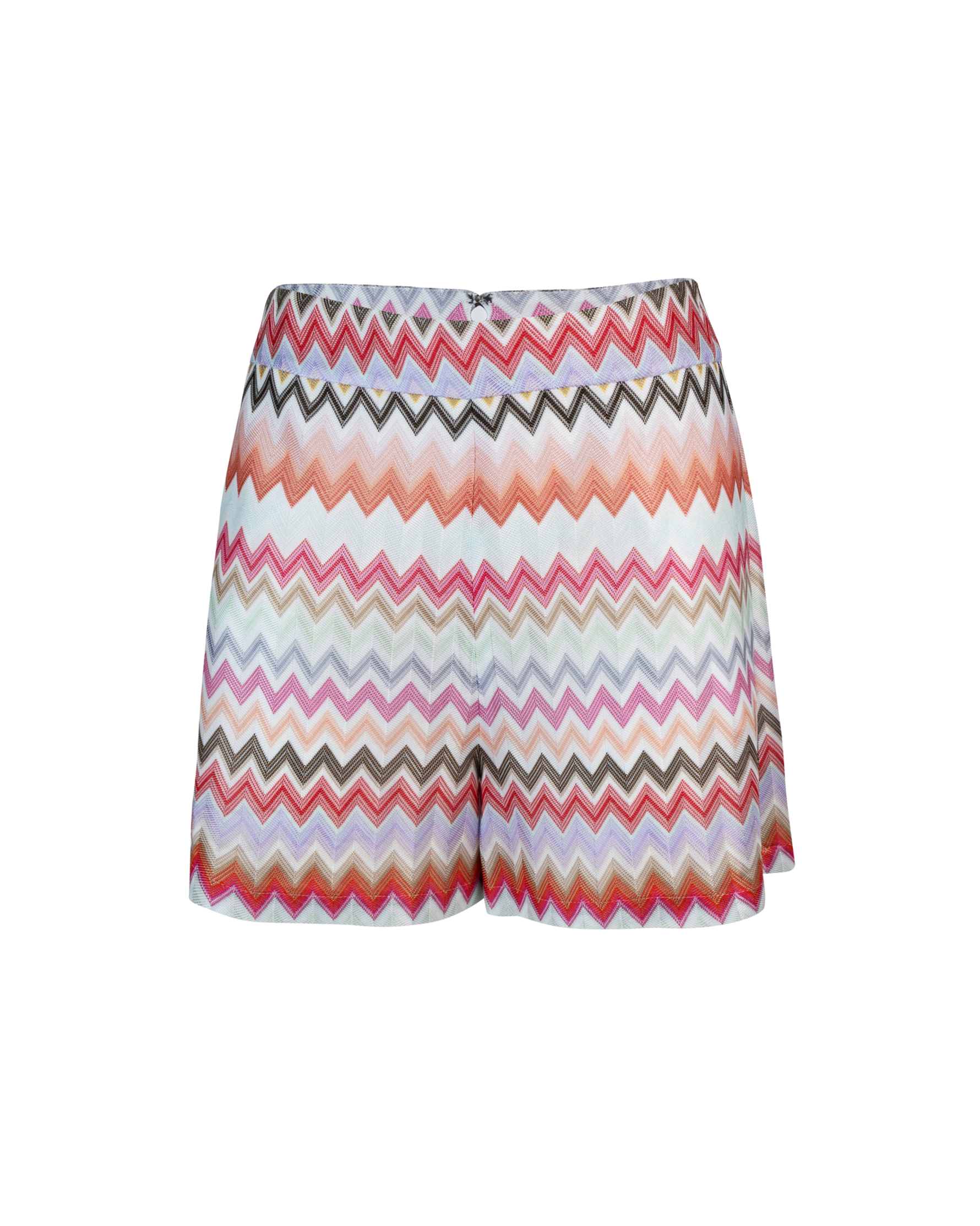 Shop Missoni Multicolor Jacquard Shorts In Br00umsm96q