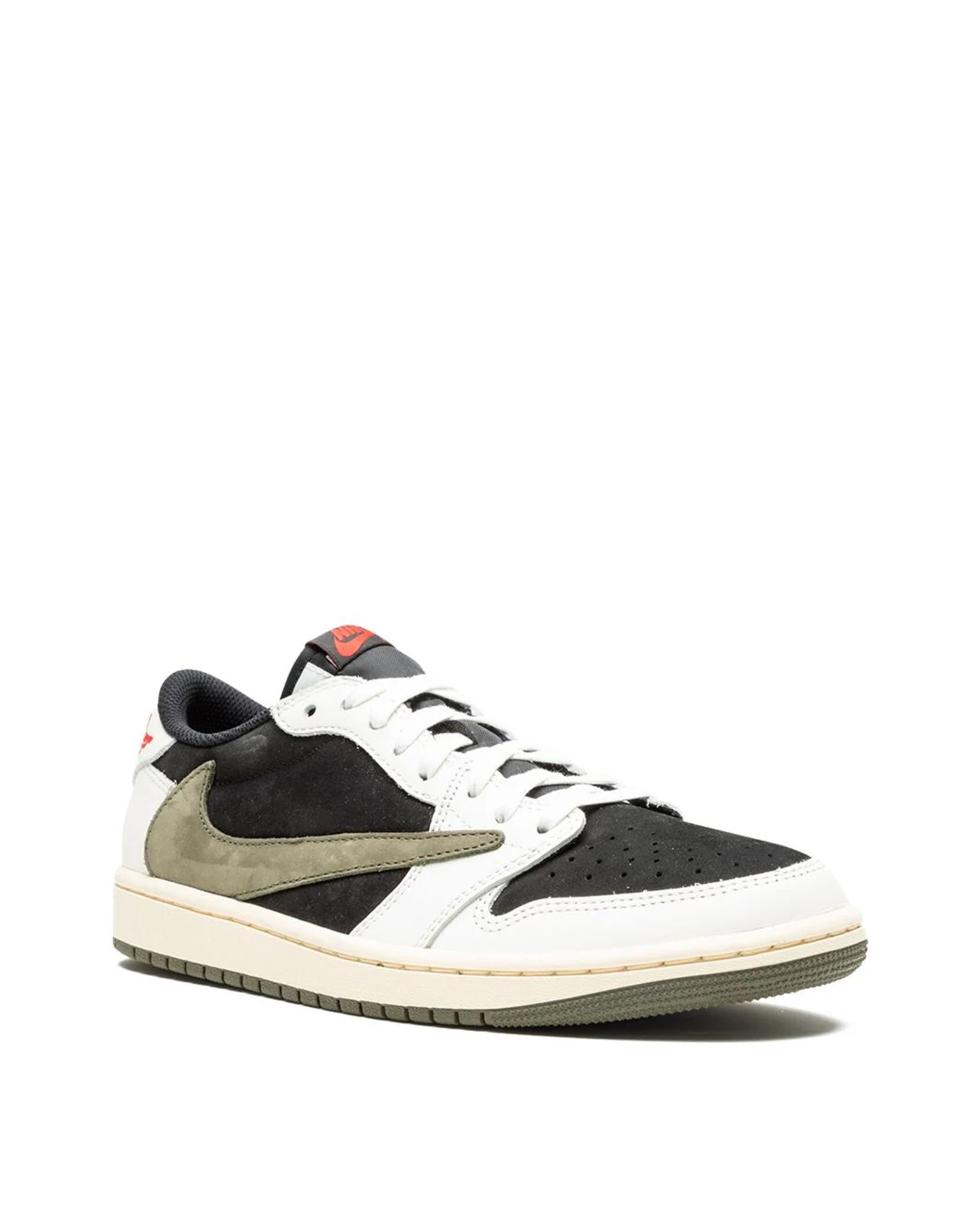Shop Nike Air Jordan 1 Low X Travis Scott Medium Olive (w) In Green