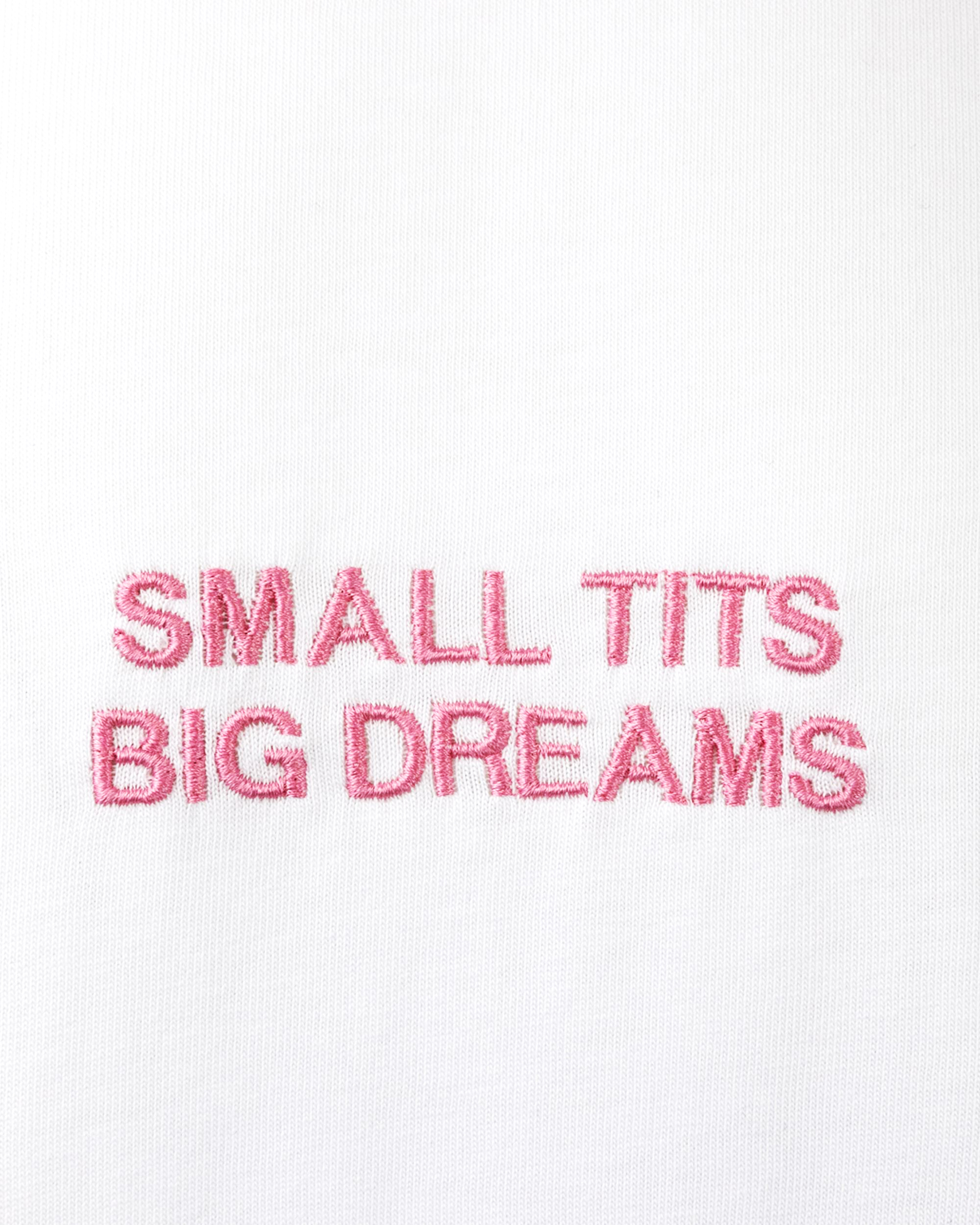 Shop Encré. Small Tits Big Dreams In White