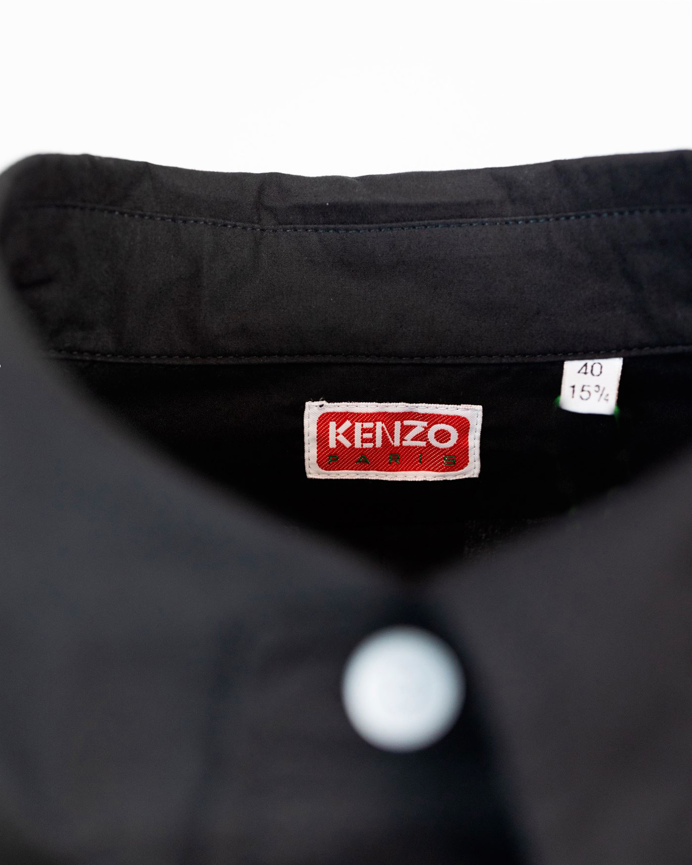 Shop Kenzo Boke Flower Embroidered Shirt In 99
