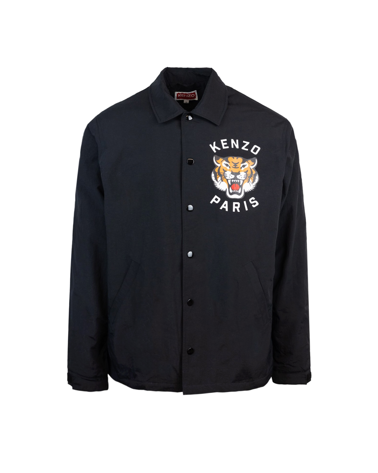 Kenzo Lucky Tiger Quilted Jacket In 99