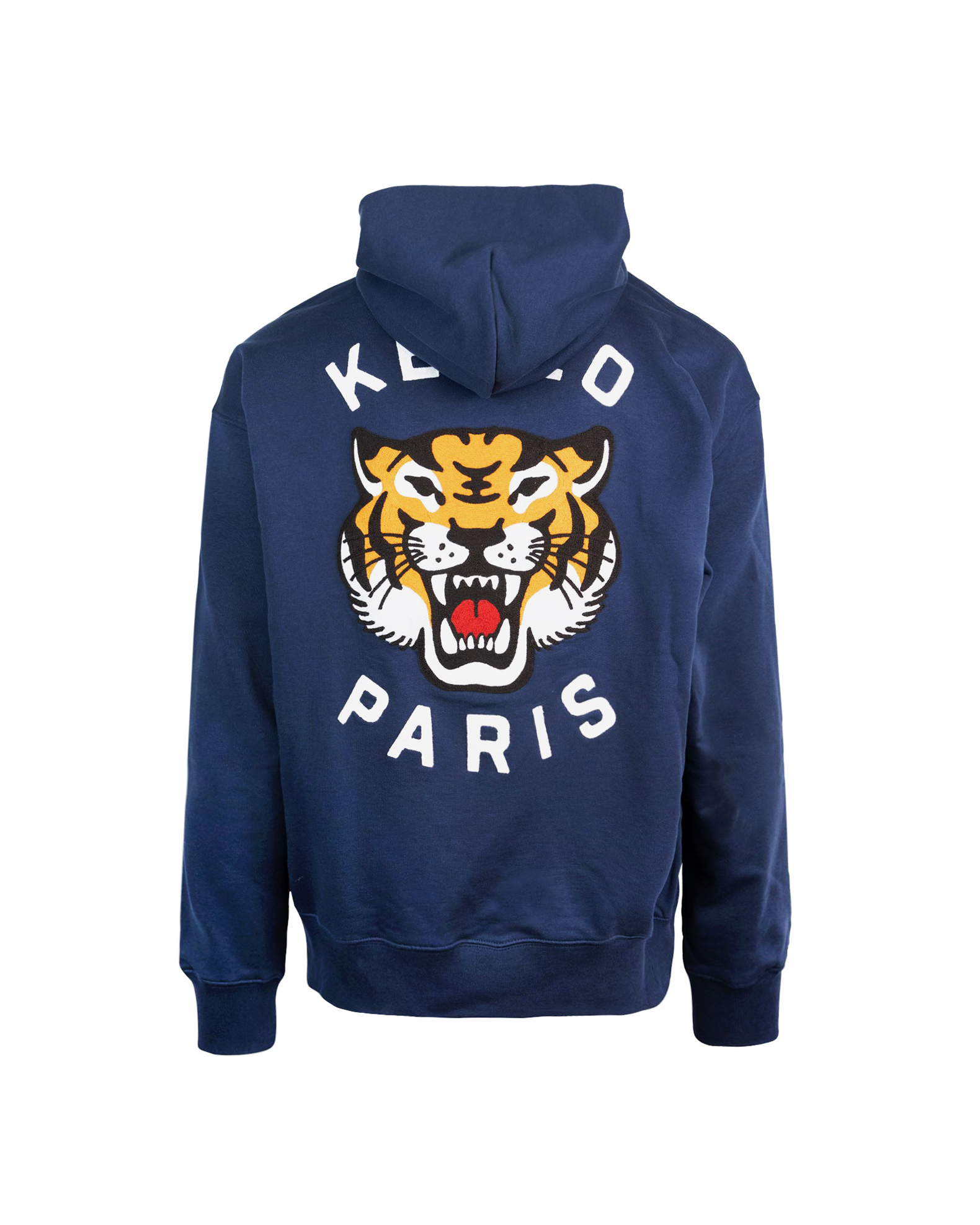 Shop Kenzo Lucky Tiger Blue Sweatshirt In 77