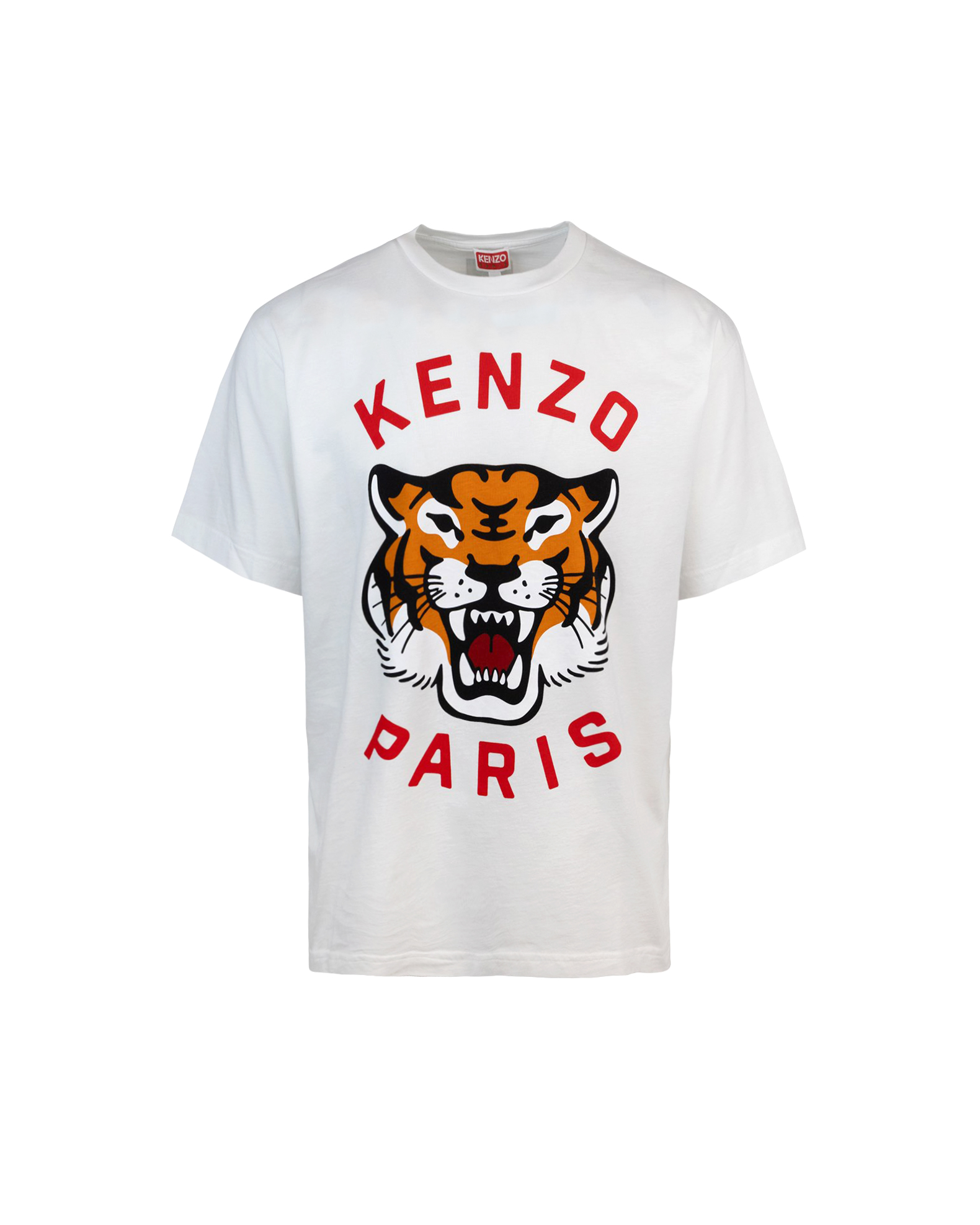 Kenzo T-shirt Bianca Lucky Tiger In 02