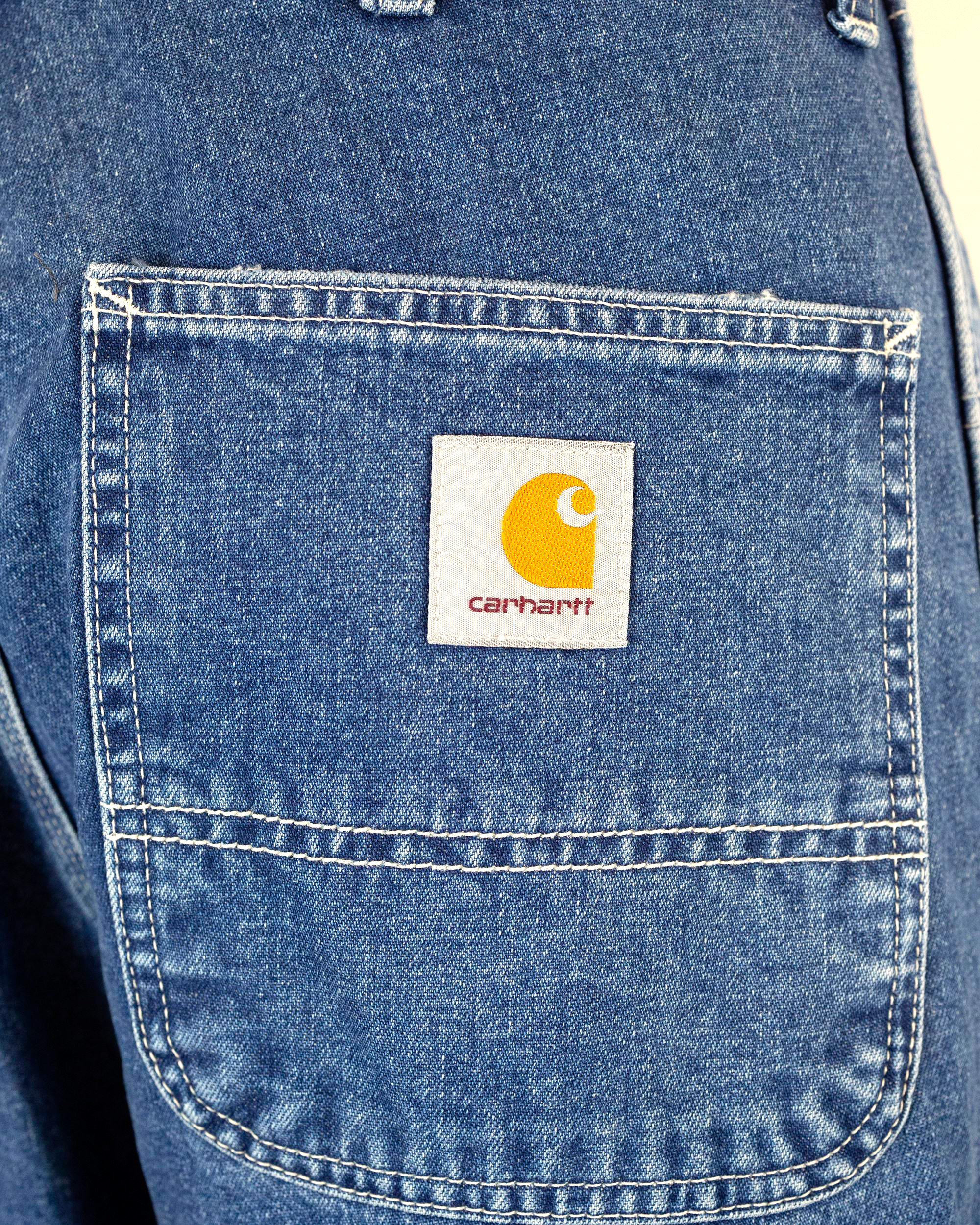 Shop Carhartt Jeans Simple Pant Blue In 0106