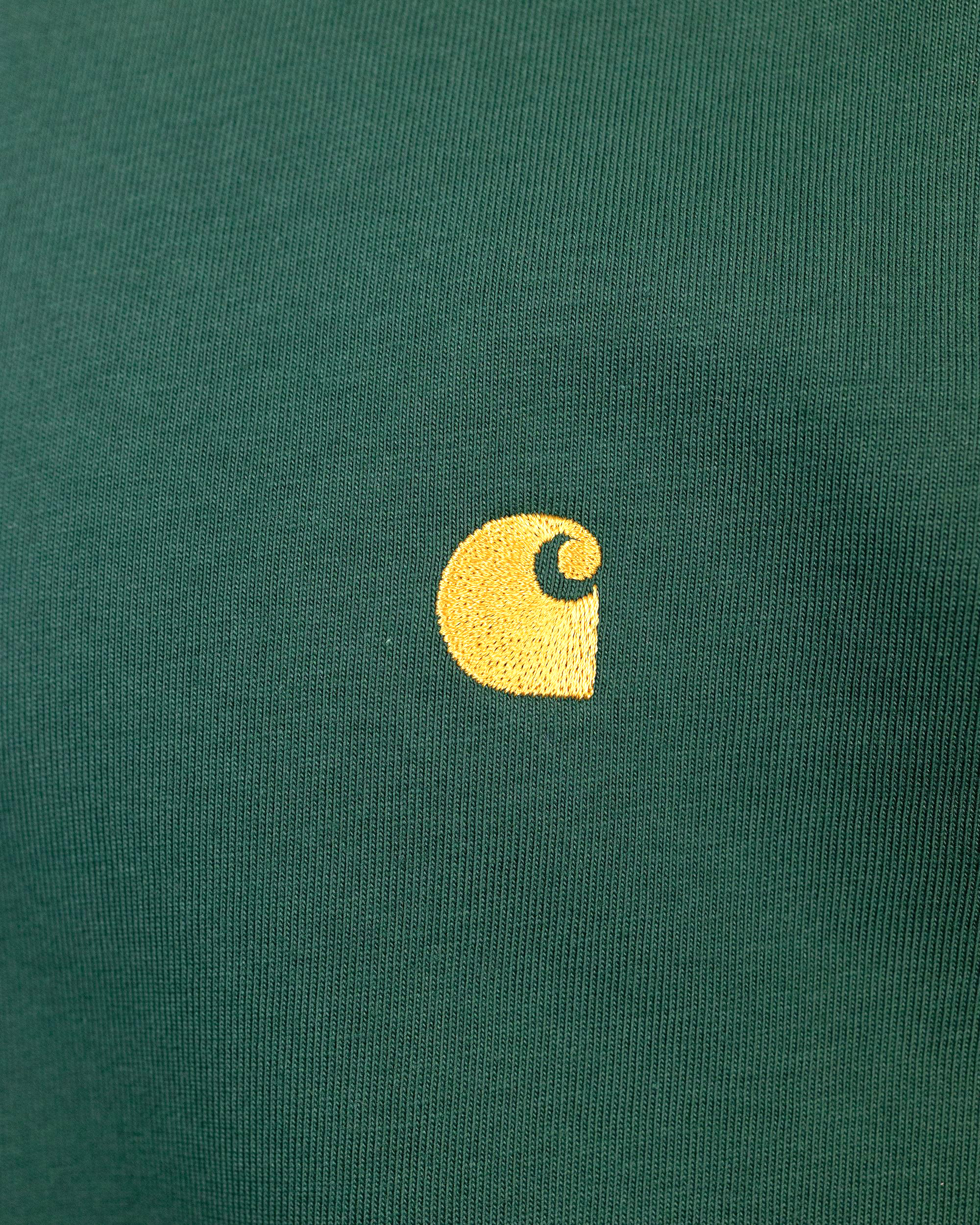 Shop Carhartt T-shirt Chase Chervil/gold In 1ywxx