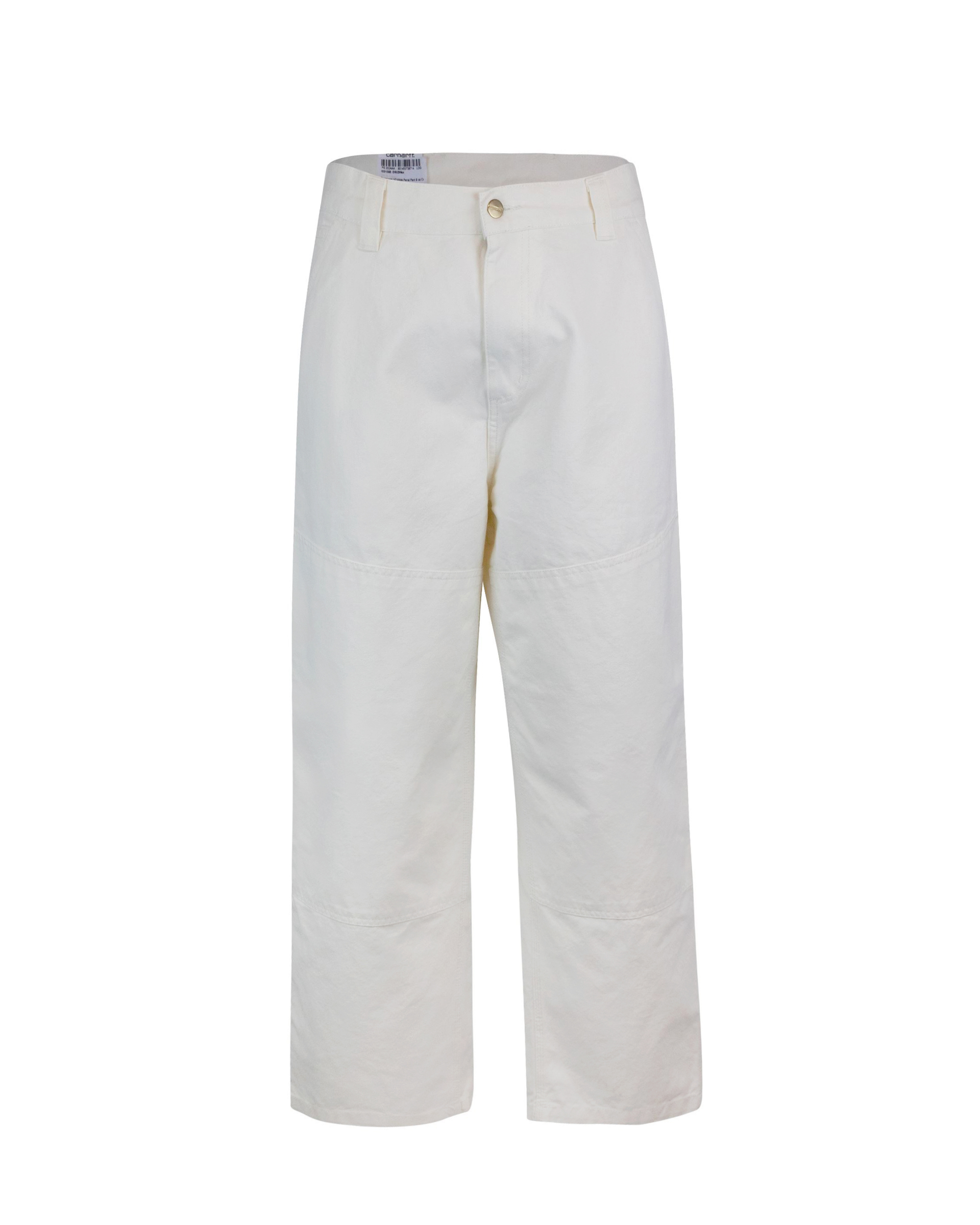 Carhartt Pantalone Wide Panel Wax In White
