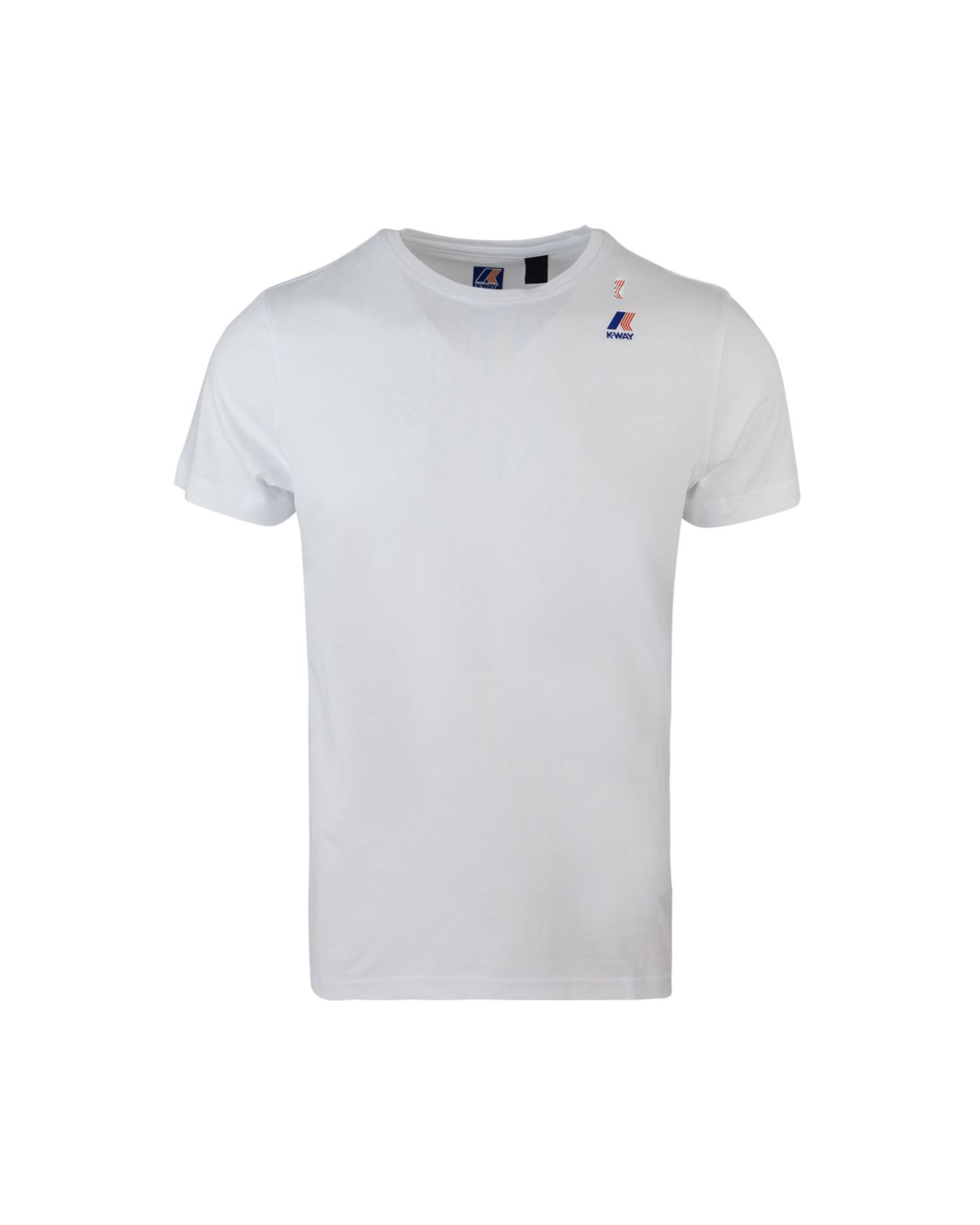 Shop K-way T-shirt The Real Edouard White In 001white