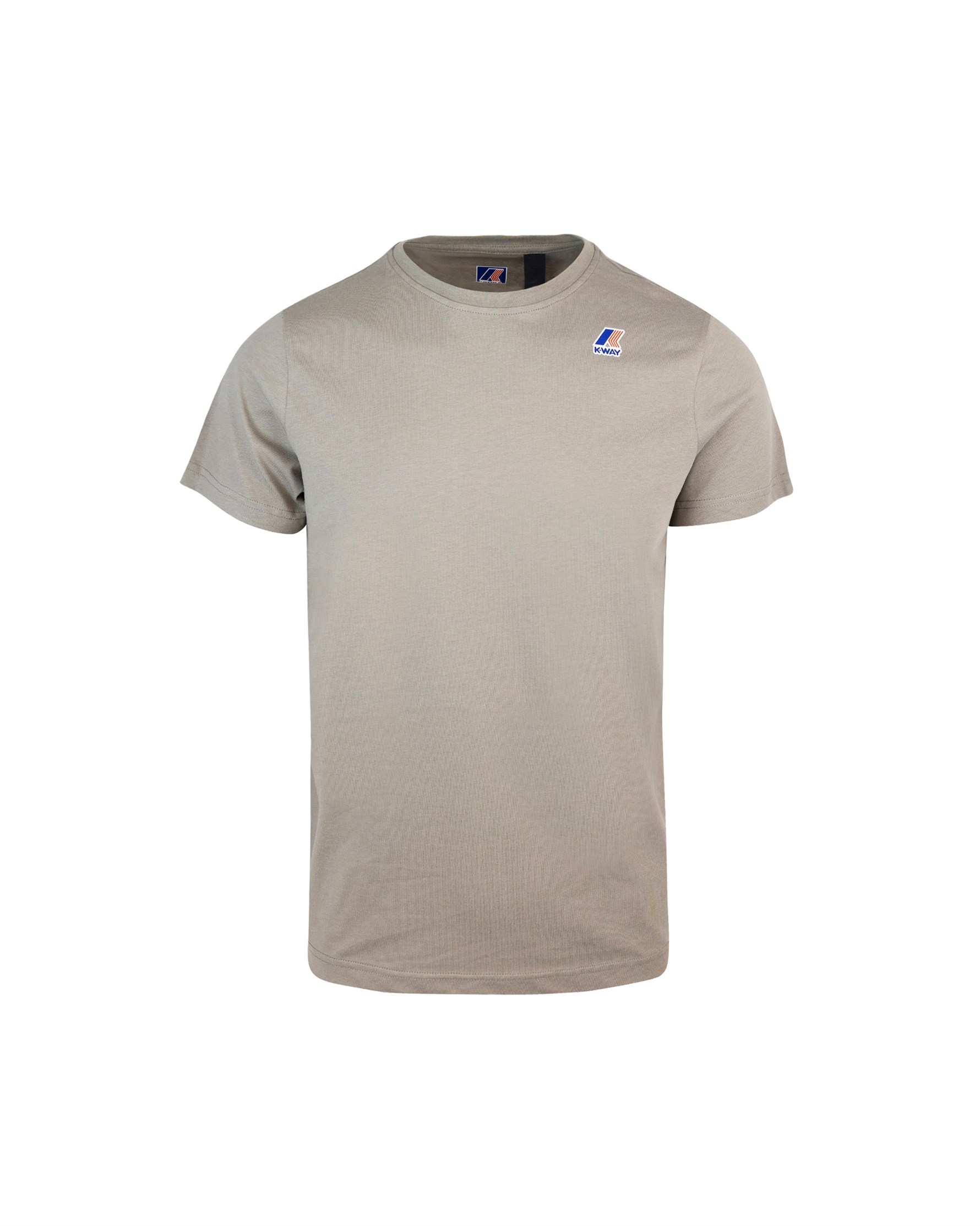 K-way T-shirt Le Vrai Edouard Beige Taupe In Wg9beige Taupe