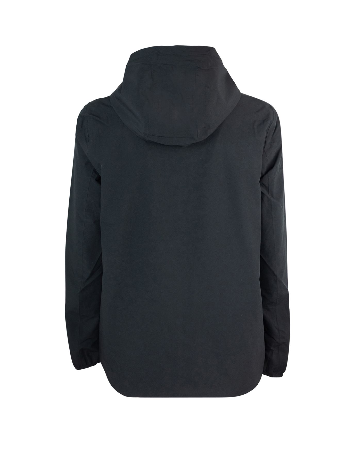 Shop K-way Marguerite Poly Jersey Jacket Black Pure In Usyblack Pure