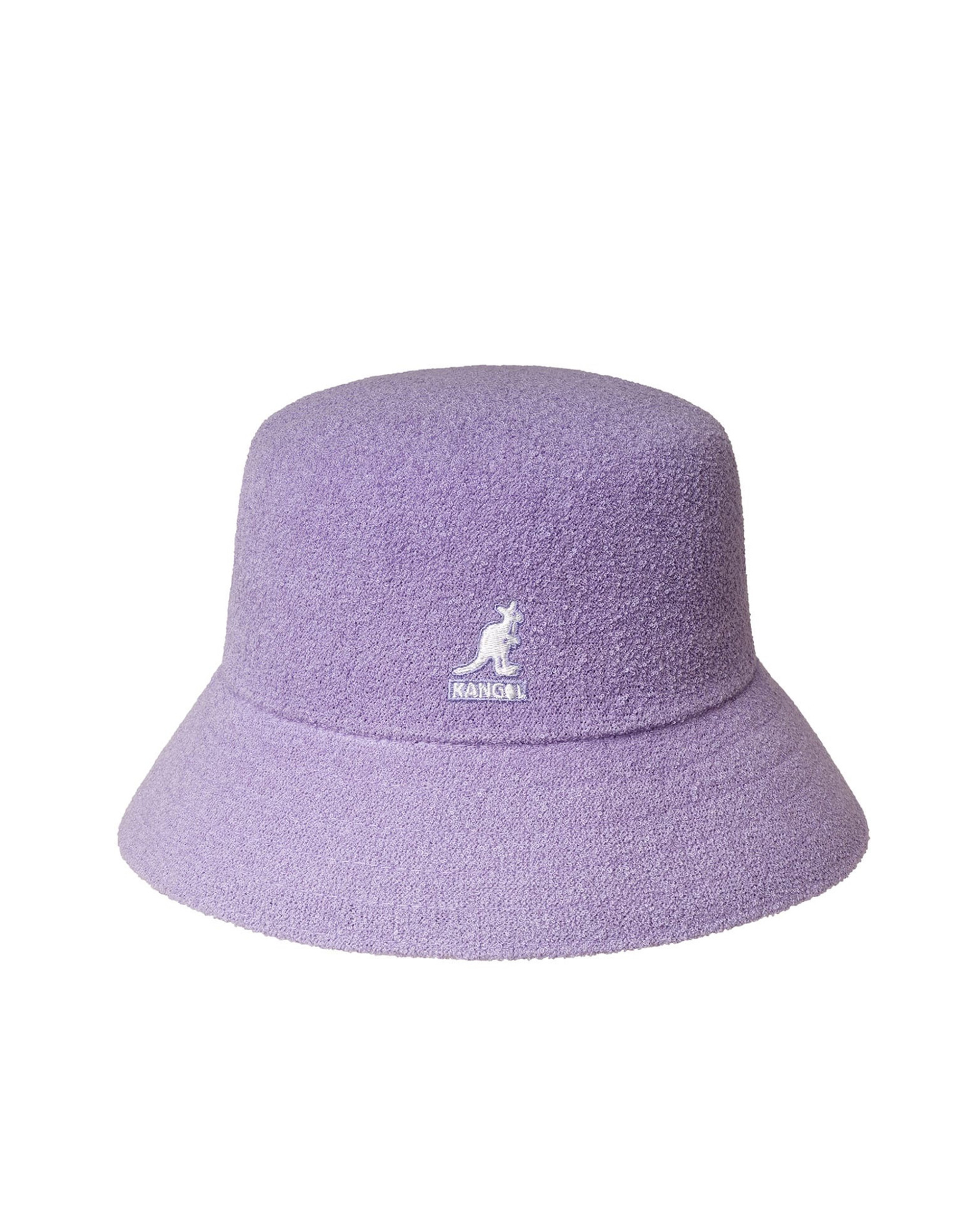 Shop Kangol Cappello Bermuda Bucket Digoital Lavender In Digital Lavender