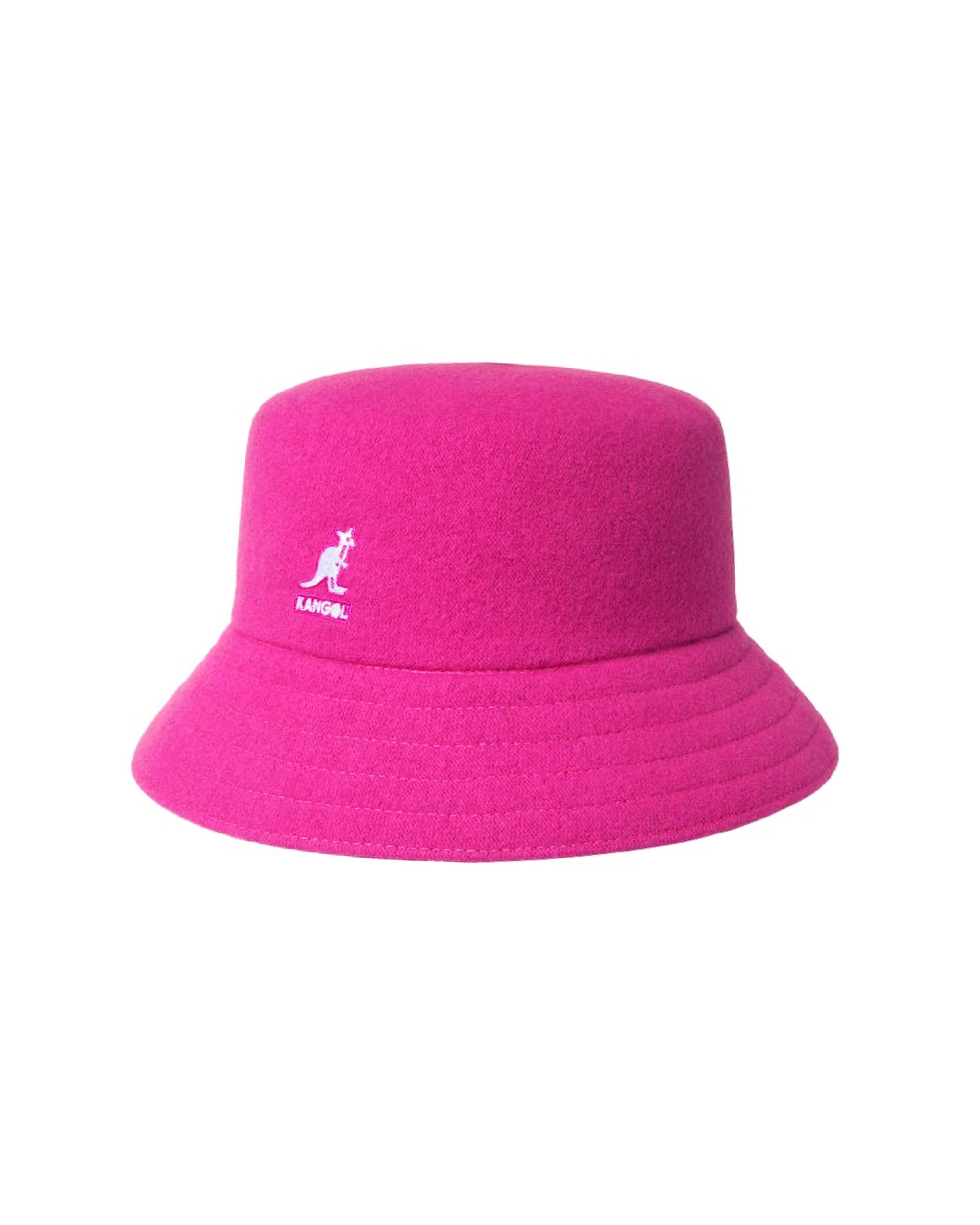 Shop Kangol Wool Lahinch Bucket Hat In Pink