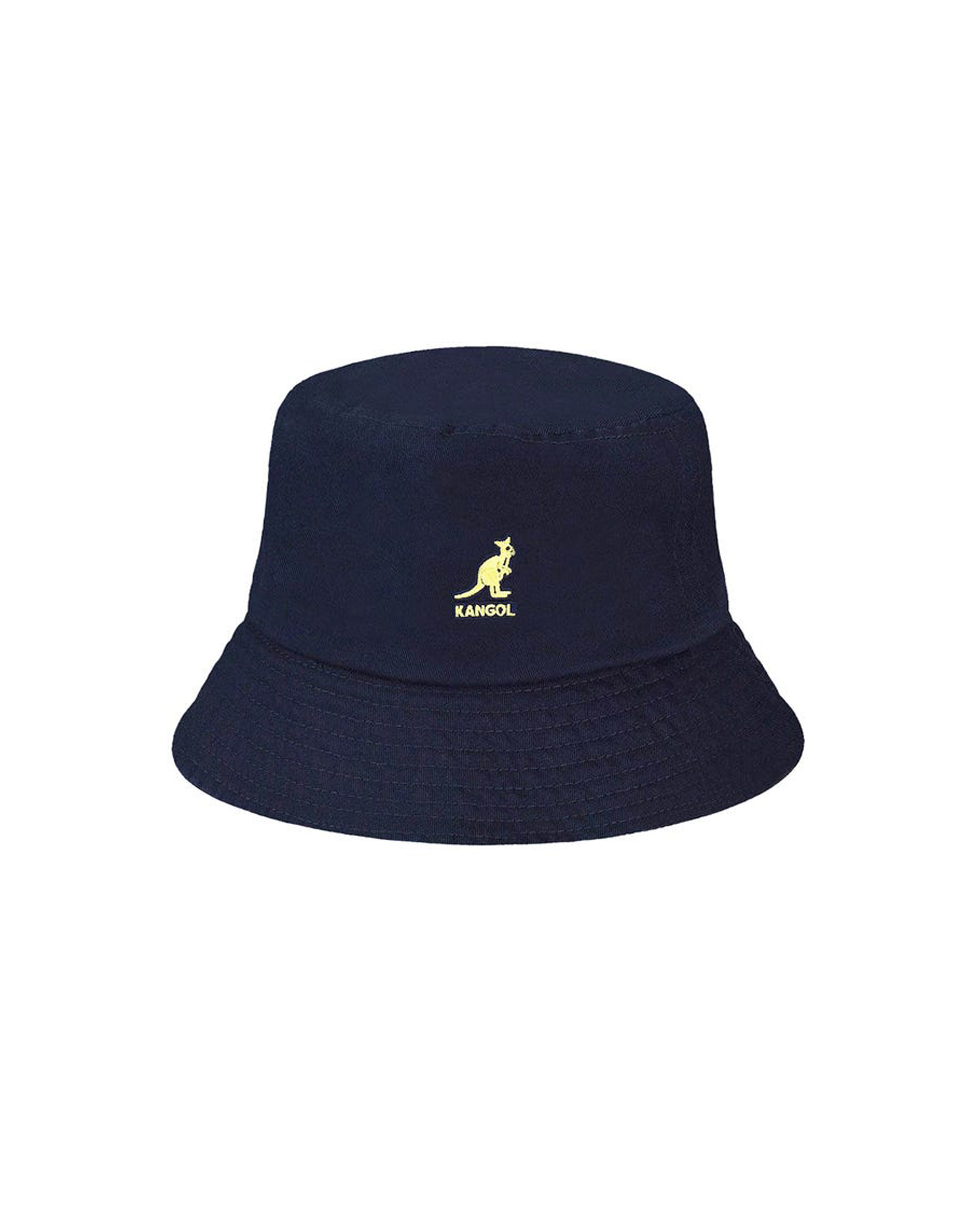 Kangol Navy Washed Bucket Hat In Nv411