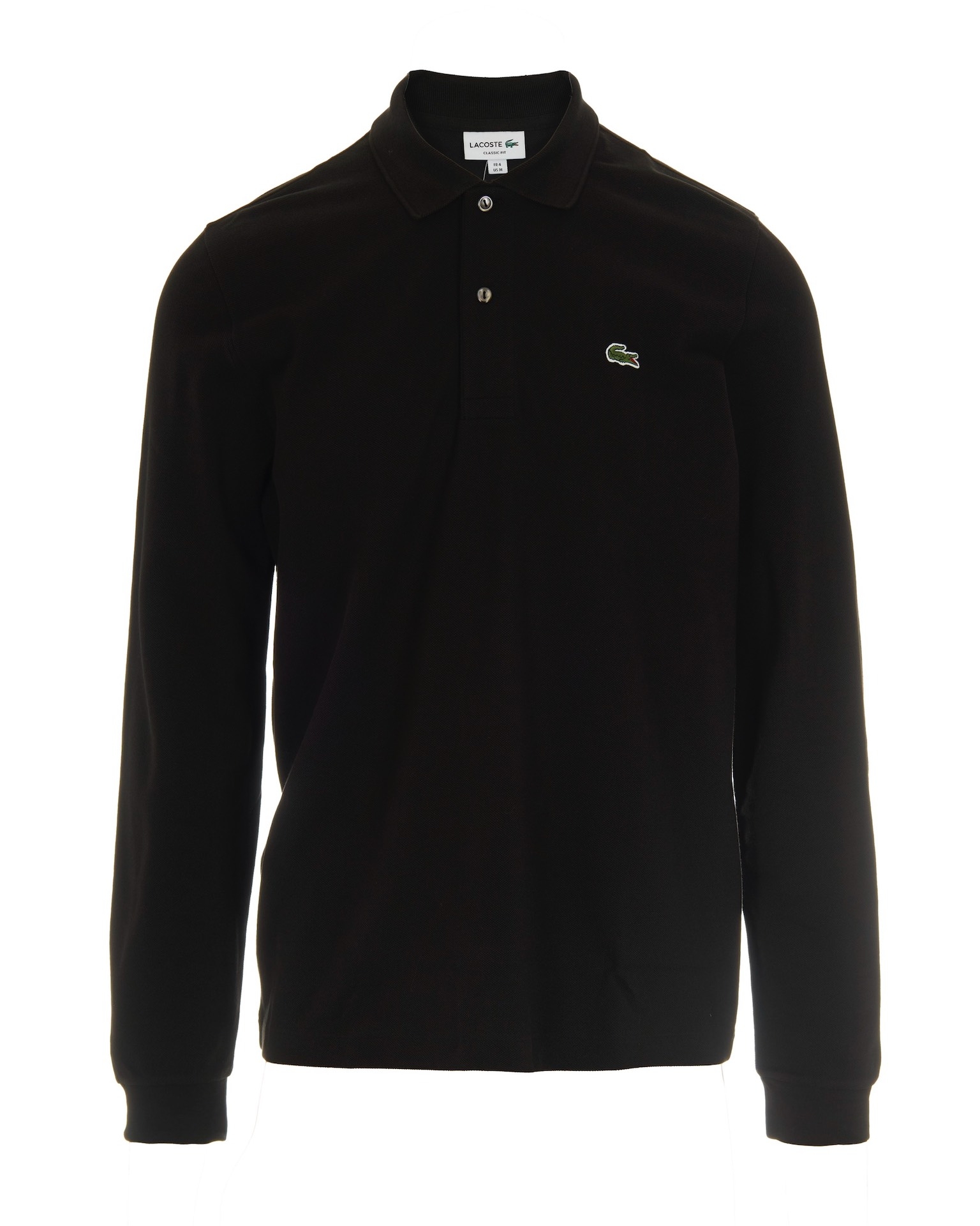 Lacoste Uomo Nero Polo Manica Lunga 12.12 In Piquè - Immagine 6
