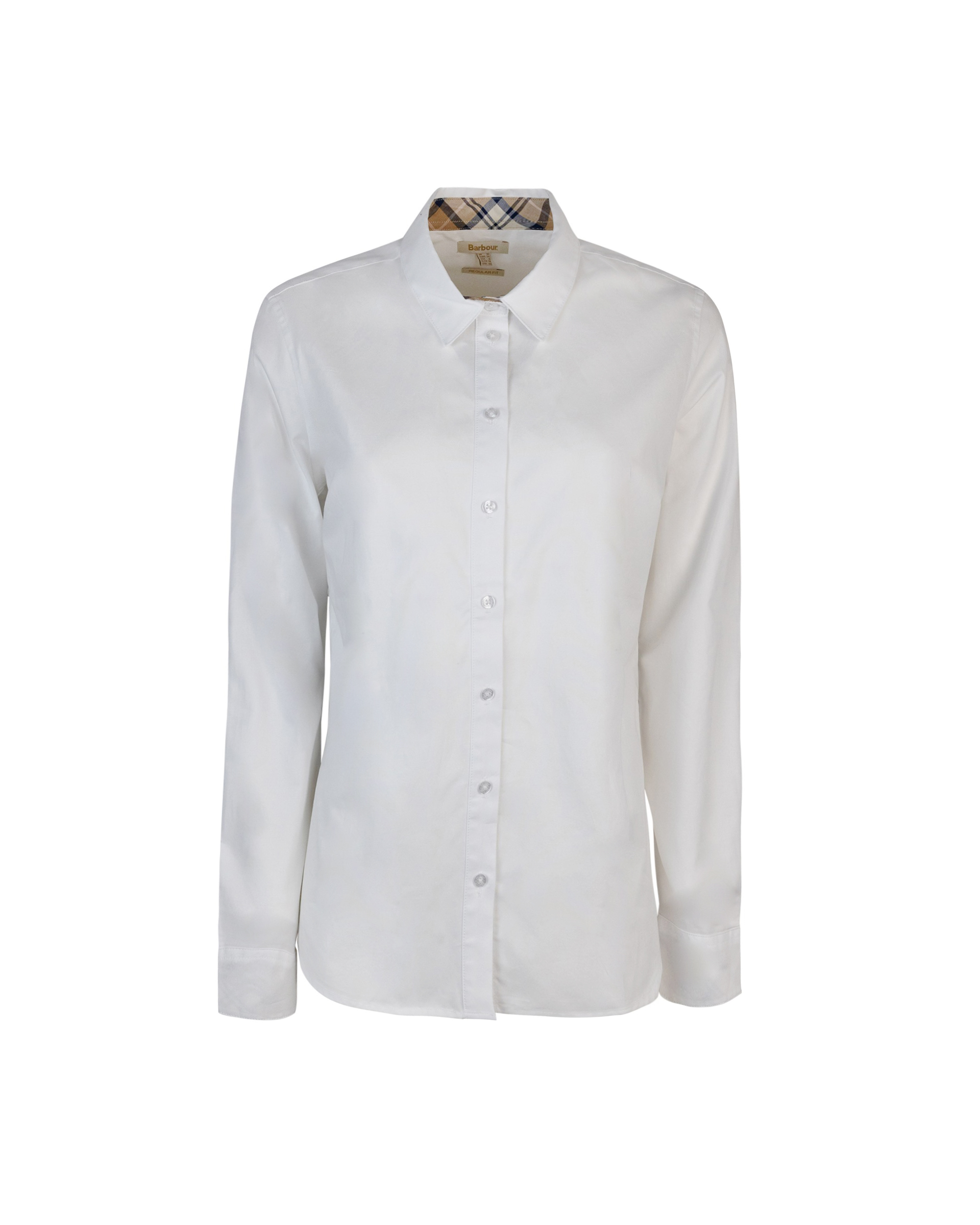Barbour Camicia Darwen Bianco In Wh91