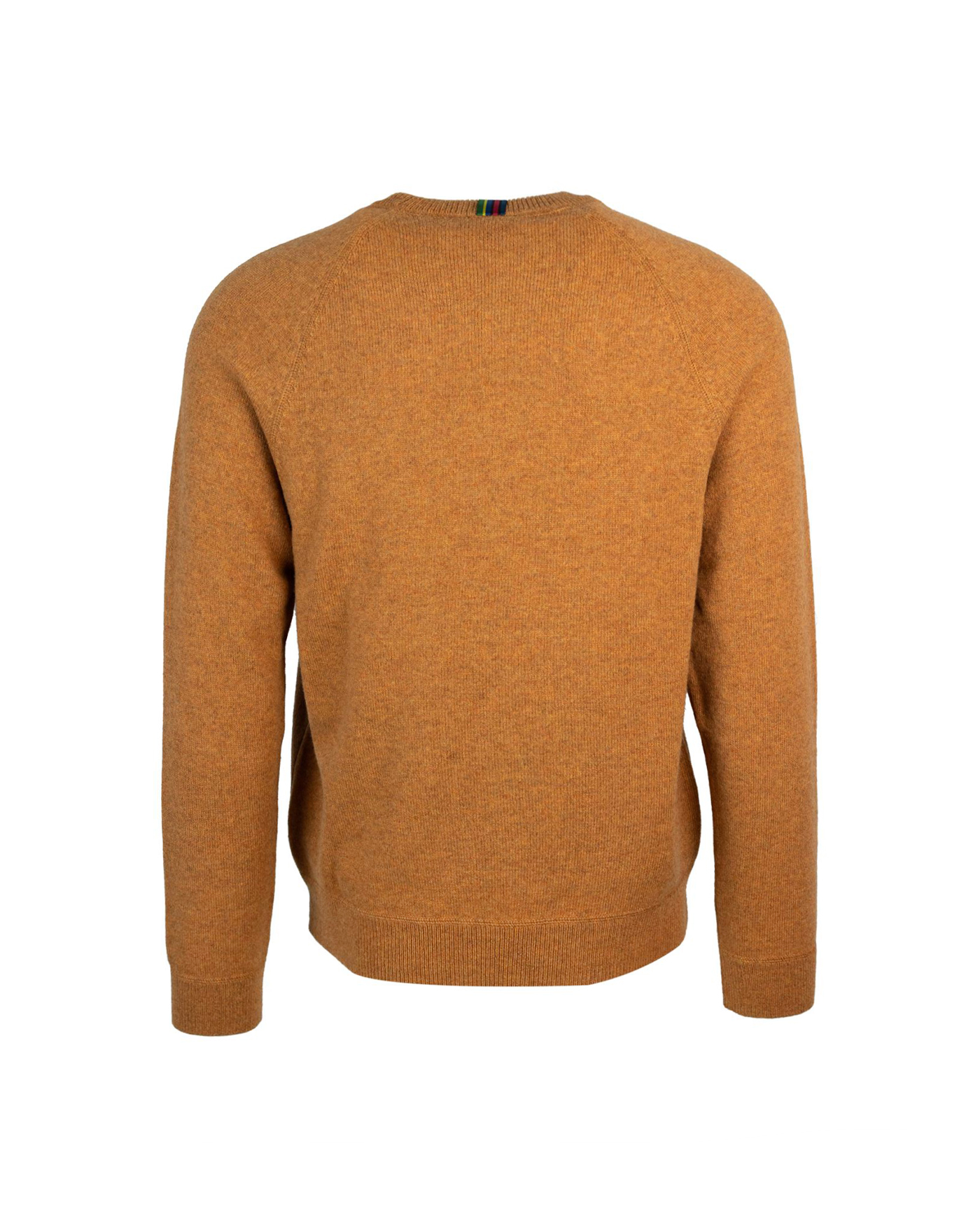 Shop Ps By Paul Smith Orange Merino Wool Sweater In 14ochre Yellow