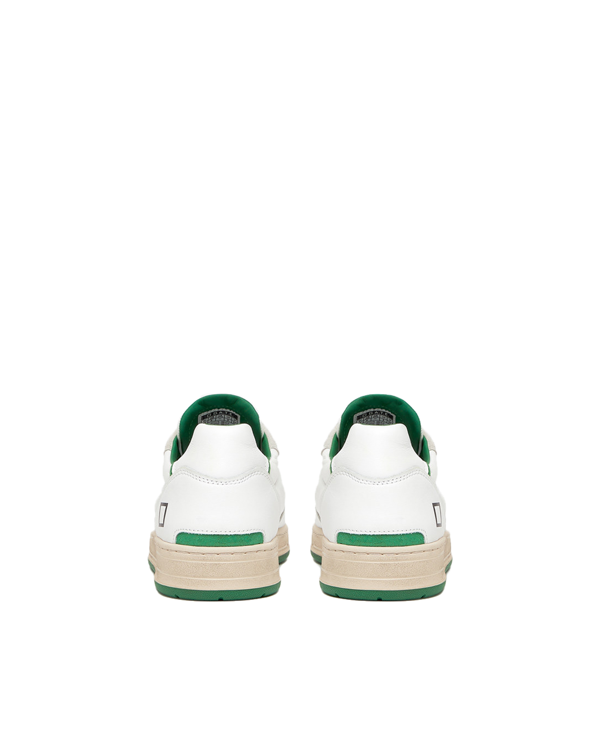 Shop Date Sneaker Court 2.0 Nylon White Green In White-green