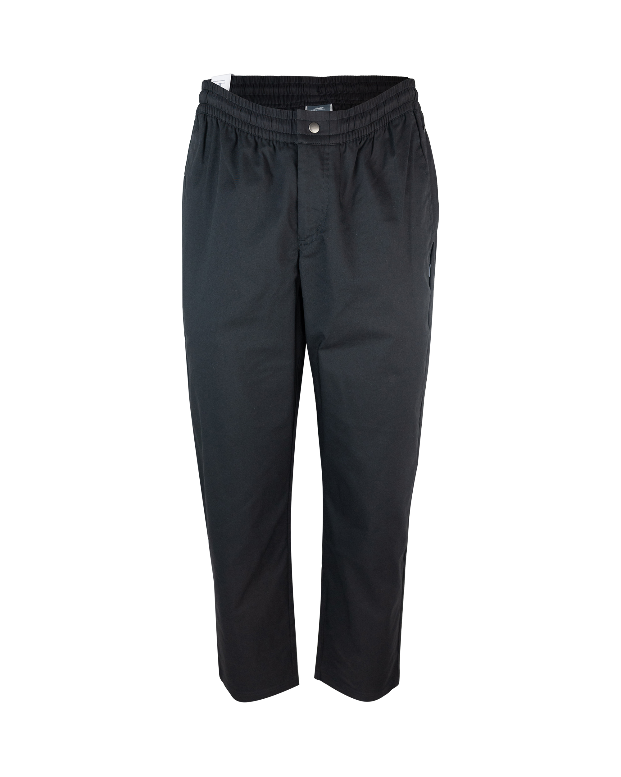 Shop New Balance Twill Straight Pant 30" In Black