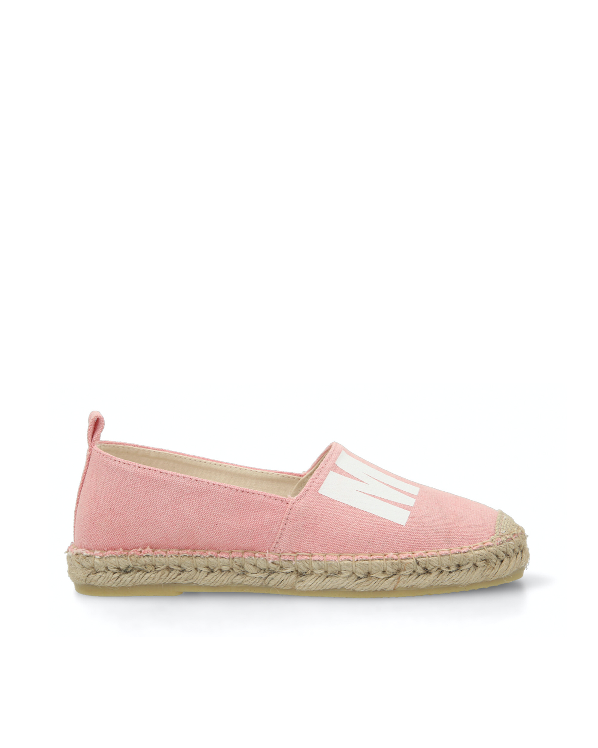 Shop Msgm Espadrilles With Printed Logo In 12