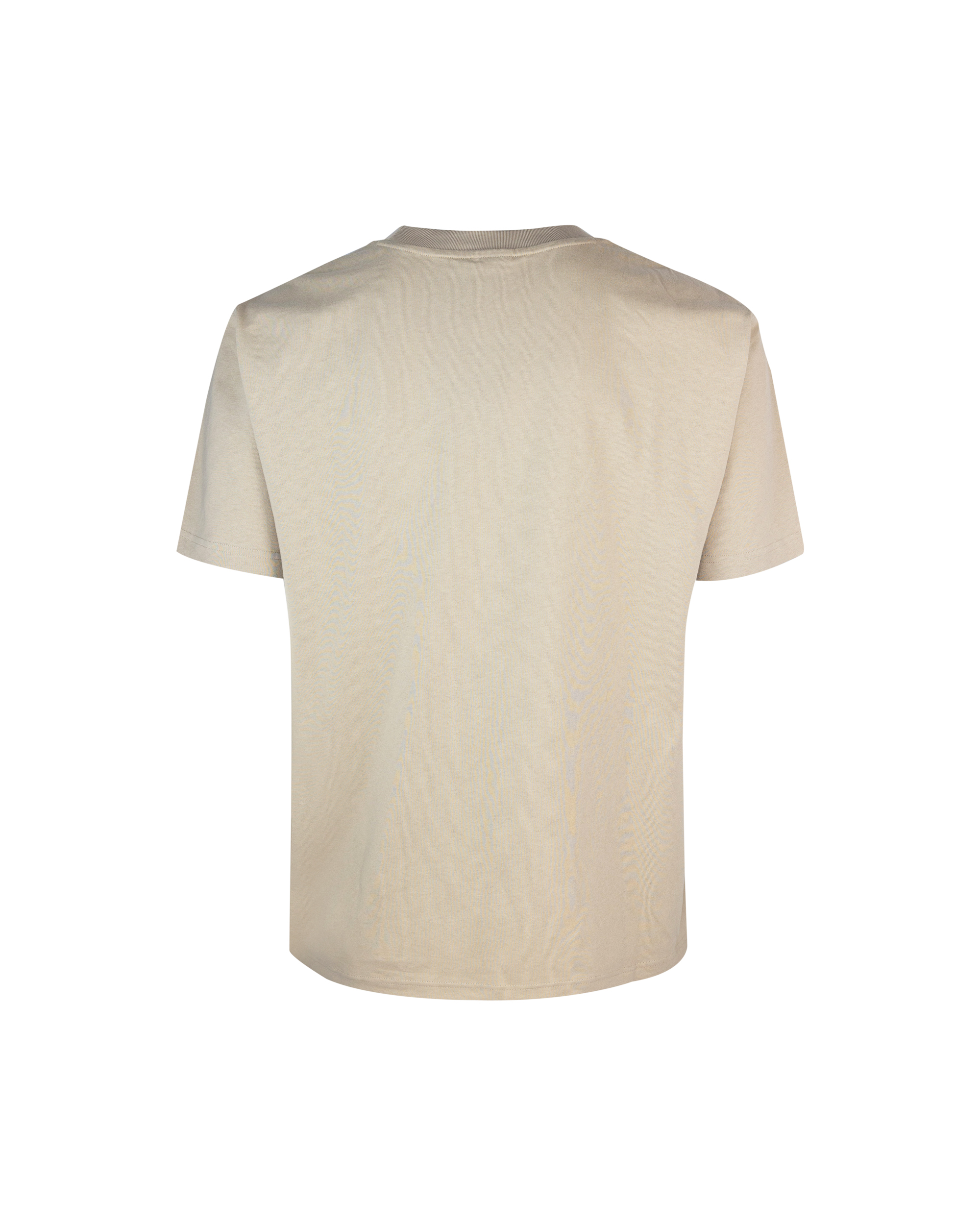 Shop New Balance T-shirt Athletics Cotton In Stoneware