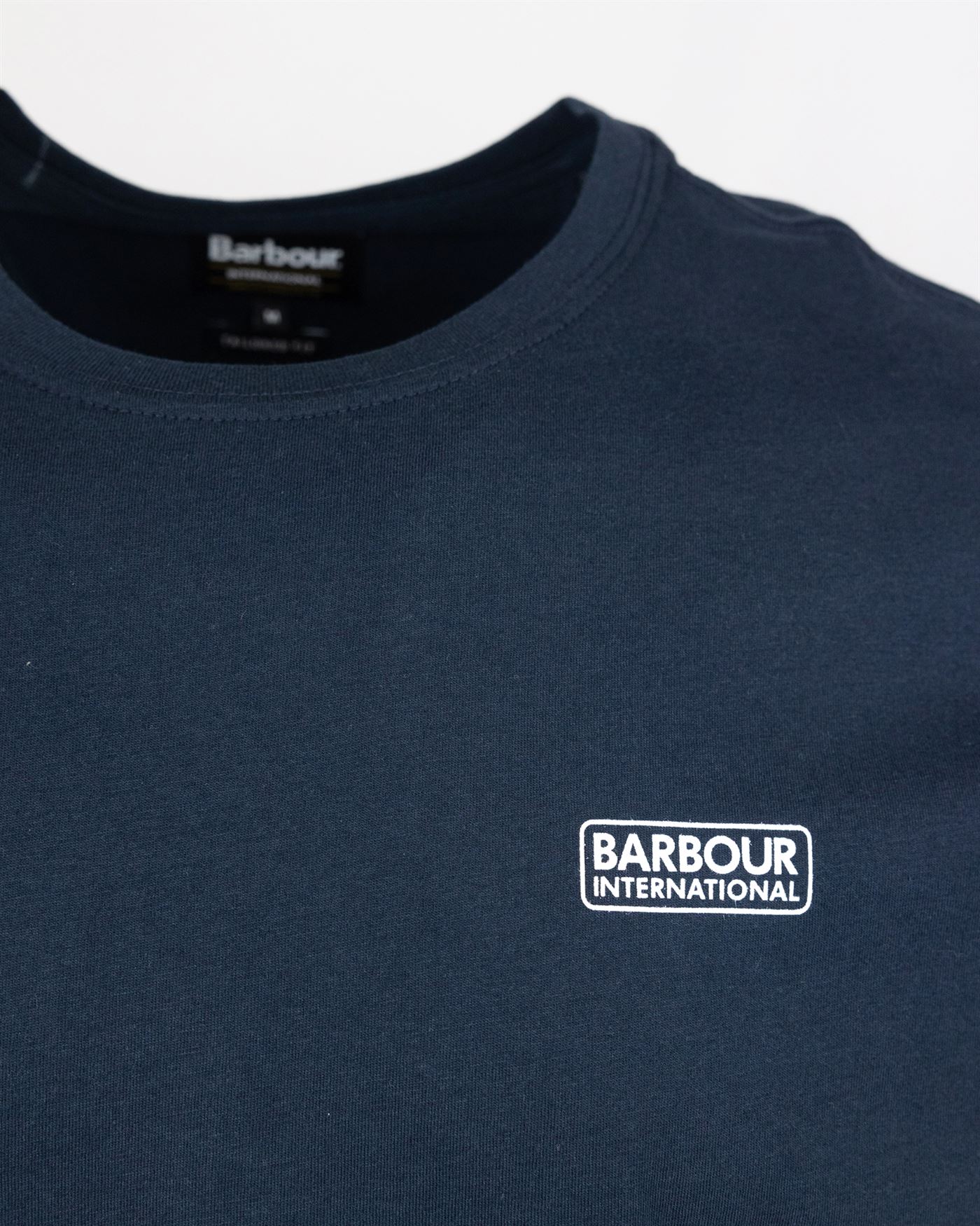 Shop Barbour International T-shirt Essential Con Logo In Ny91