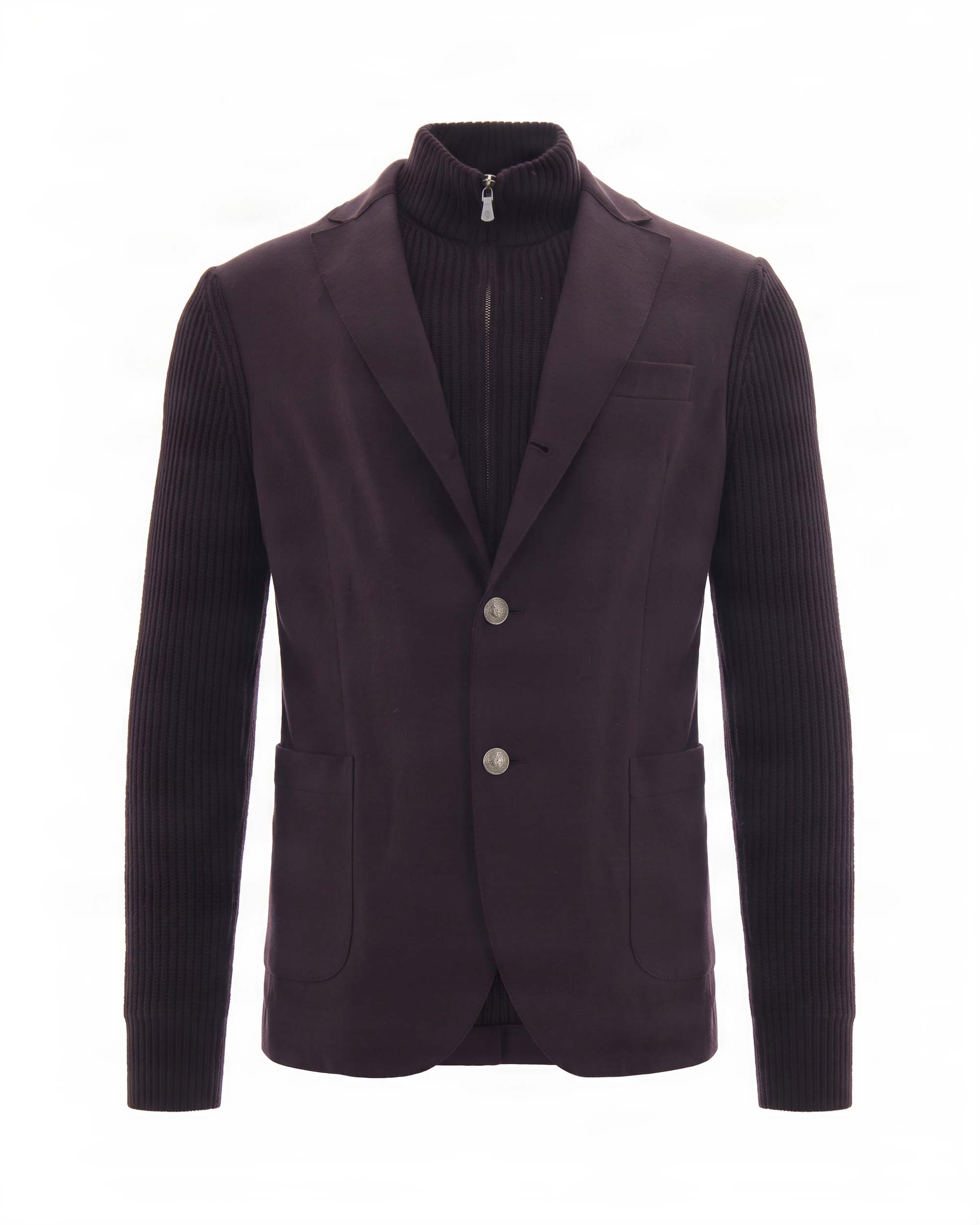 Eleventy Uomo Rosso - Blazer Monopetto - Jackets - M - Immagine 2