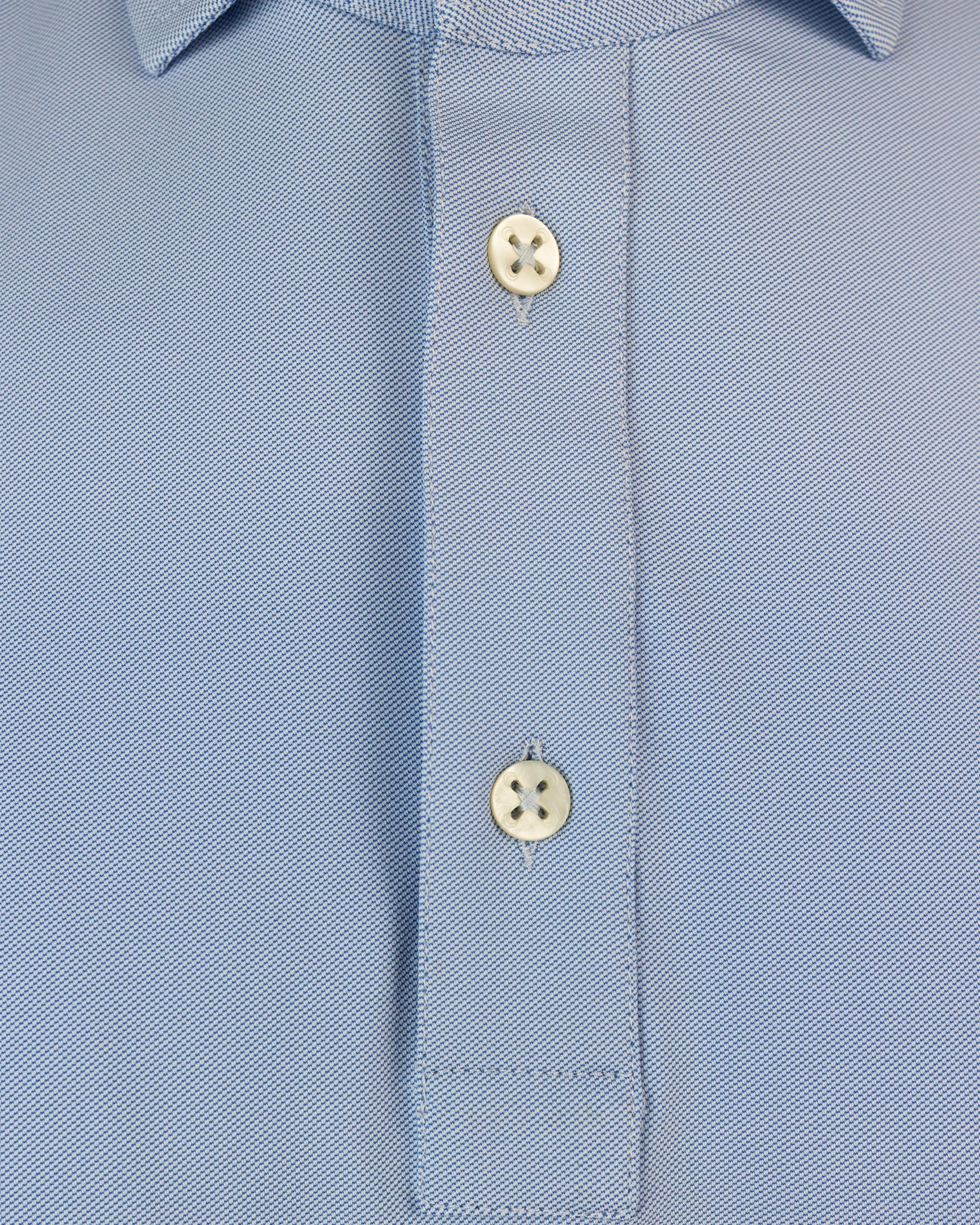 Shop Ghirardelli Light Blue Pique Polo Shirt In 04