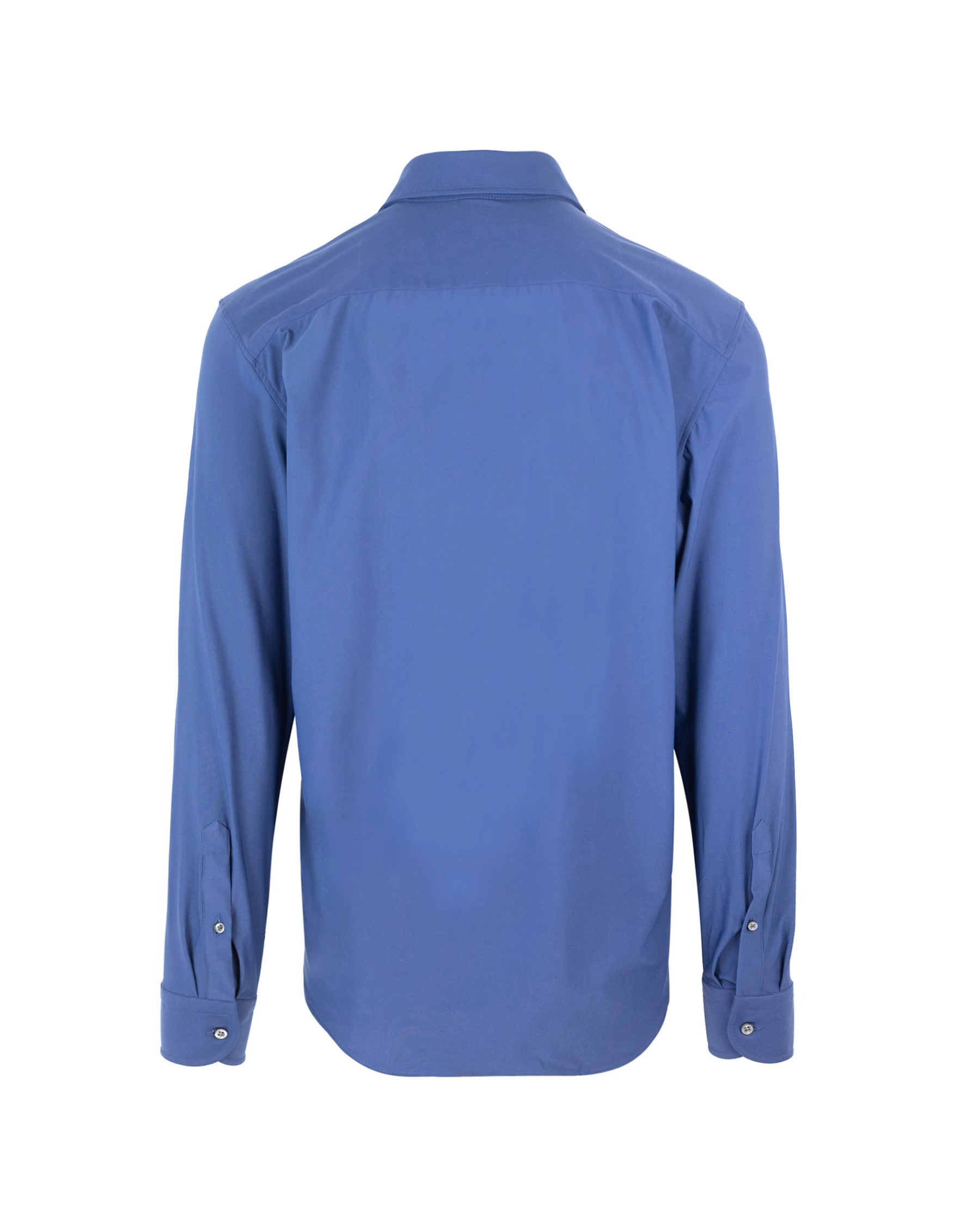 Shop Ghirardelli Classic Light Blue Stretch Shirt In 02